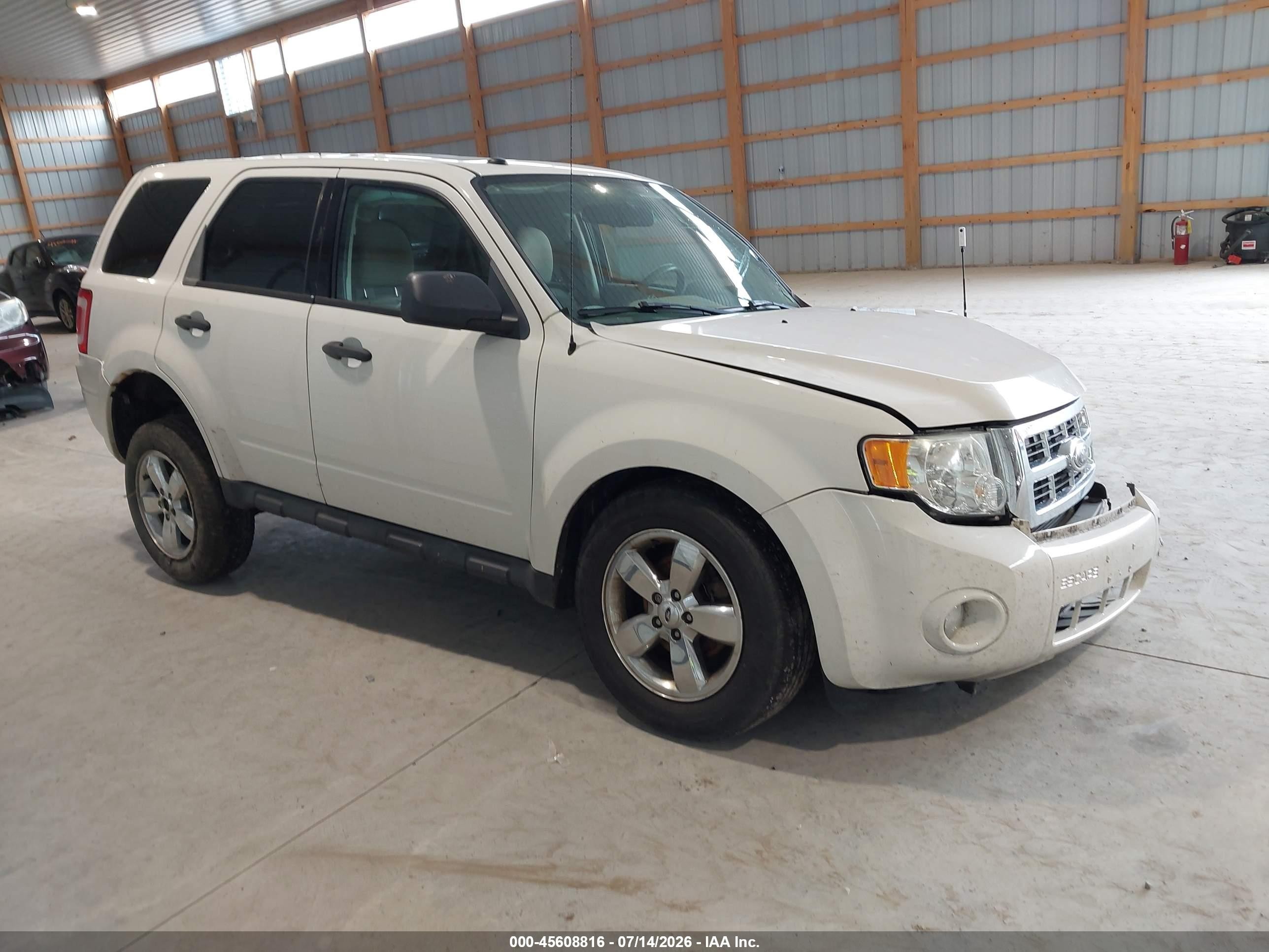 2012 Ford Escape Xlt White vin: 1FMCU9D75CKB28820