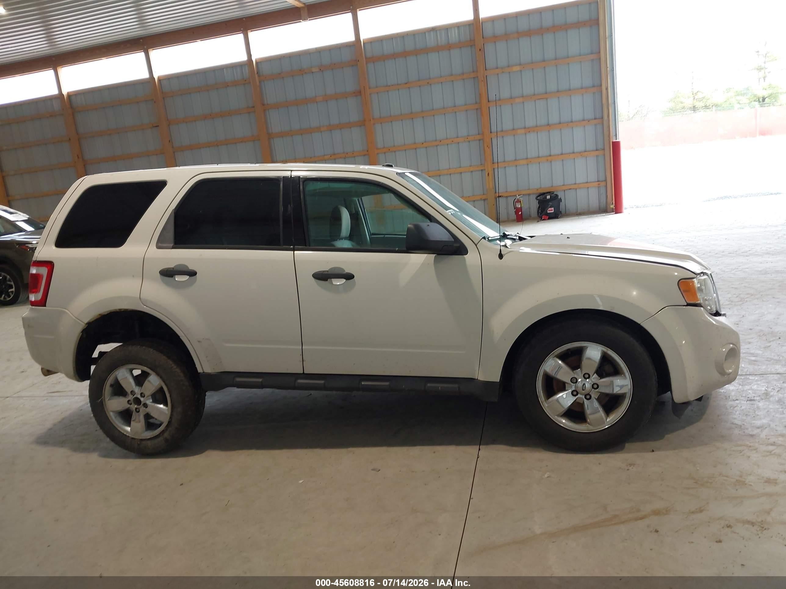 2012 Ford Escape Xlt White vin: 1FMCU9D75CKB28820