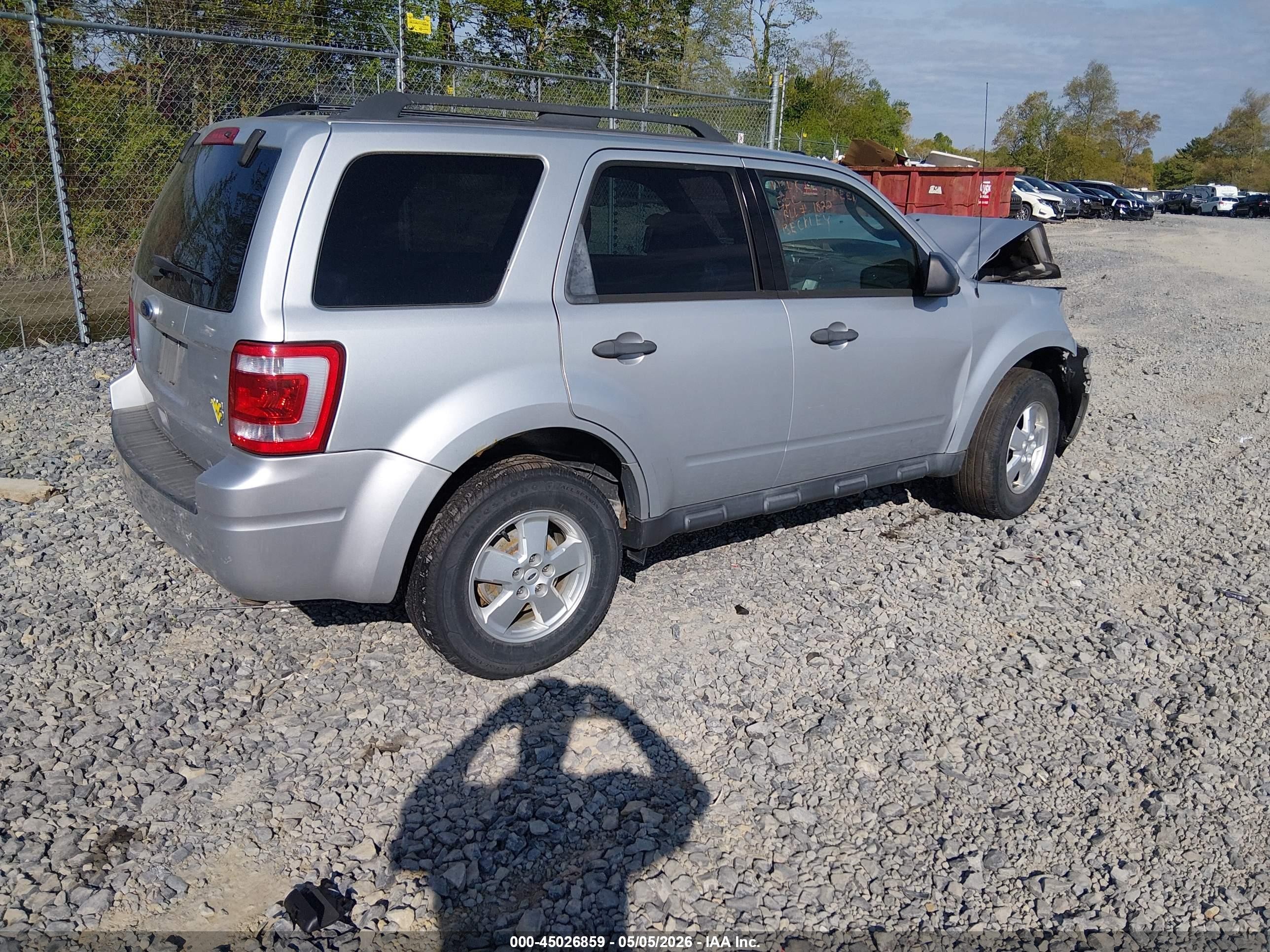 2012 Ford Escape Xlt Gray vin: 1FMCU9D75CKB51983