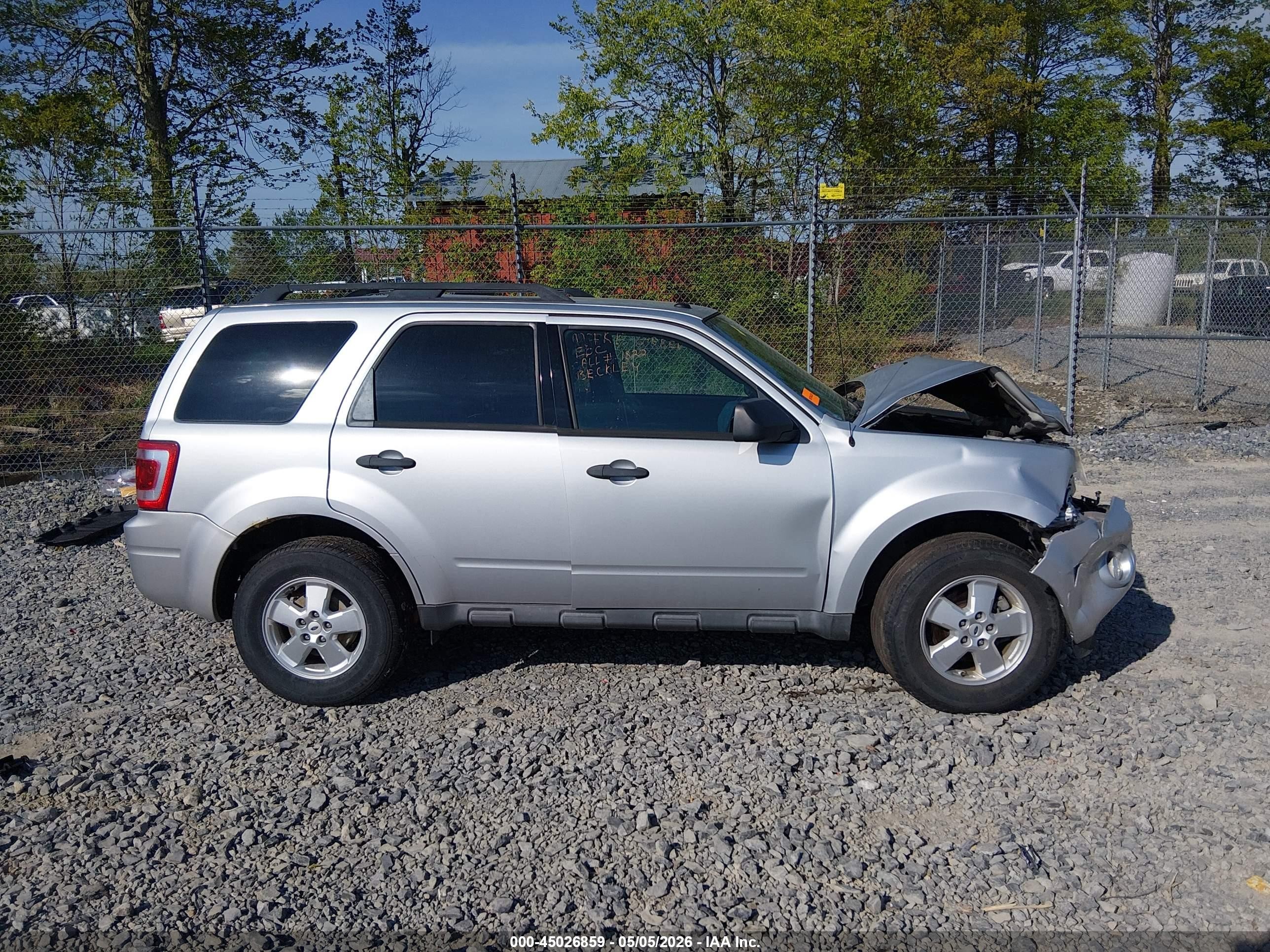 2012 Ford Escape Xlt Gray vin: 1FMCU9D75CKB51983