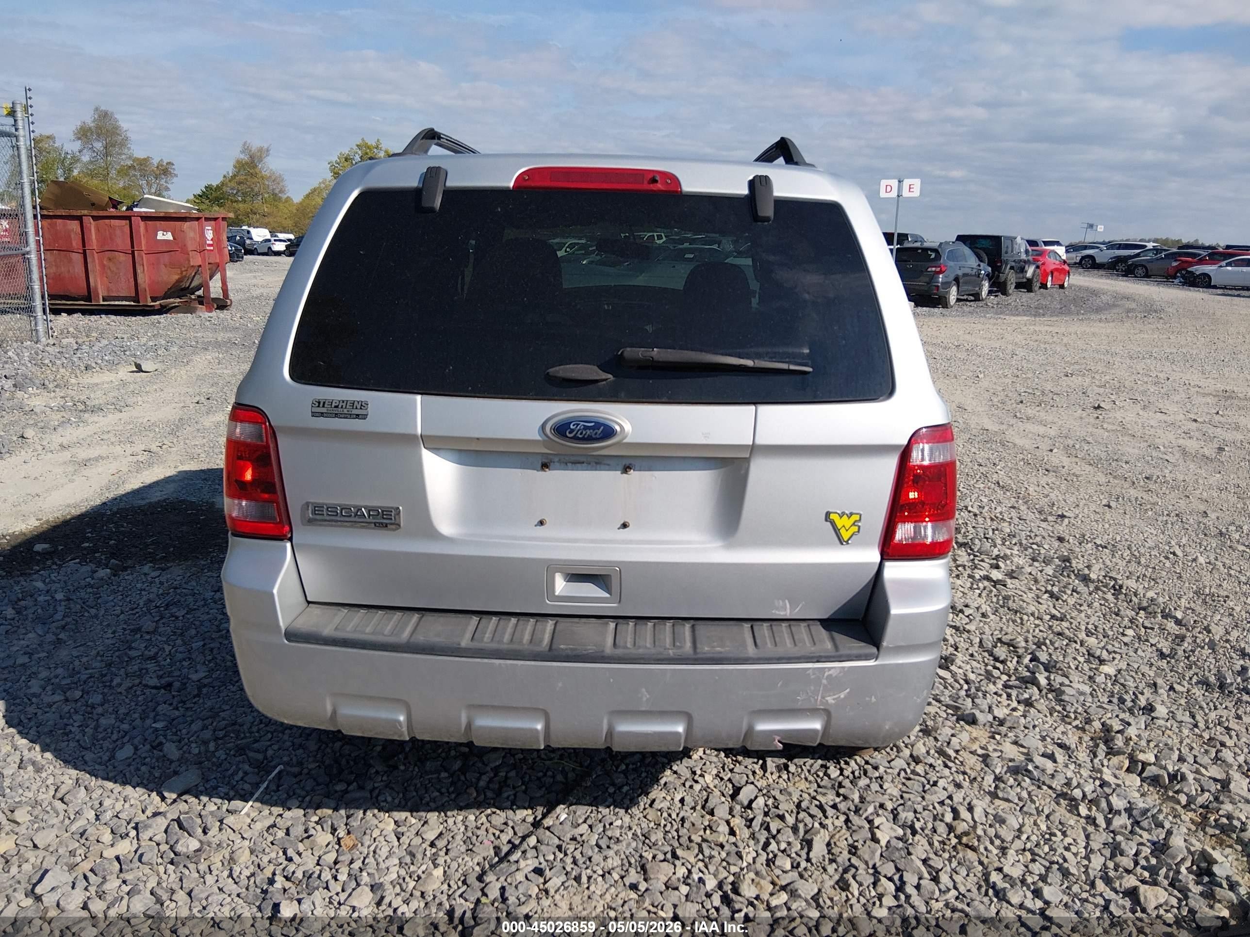 2012 Ford Escape Xlt Gray vin: 1FMCU9D75CKB51983