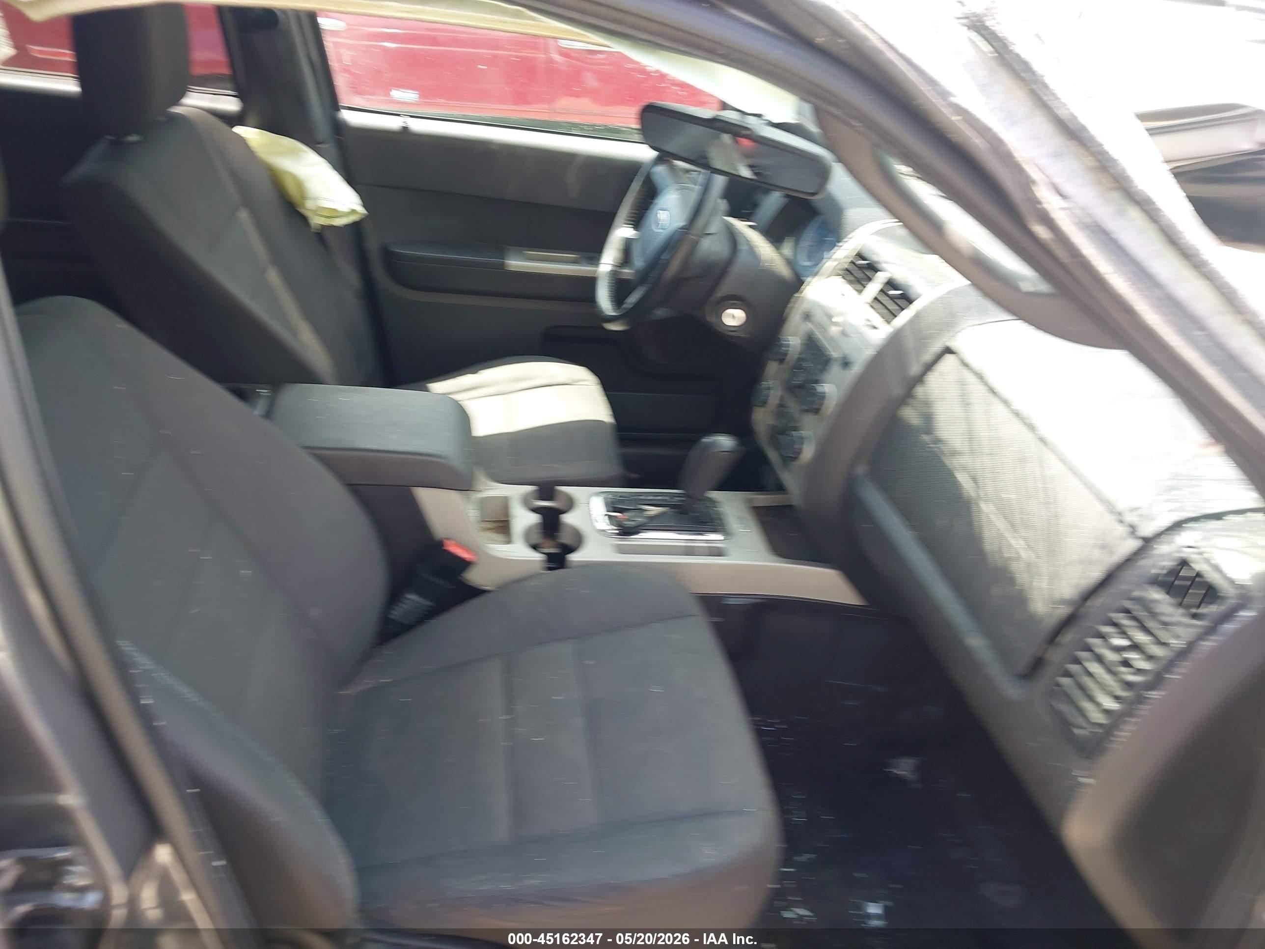 2012 Ford Escape Xlt Black vin: 1FMCU9D75CKB64457