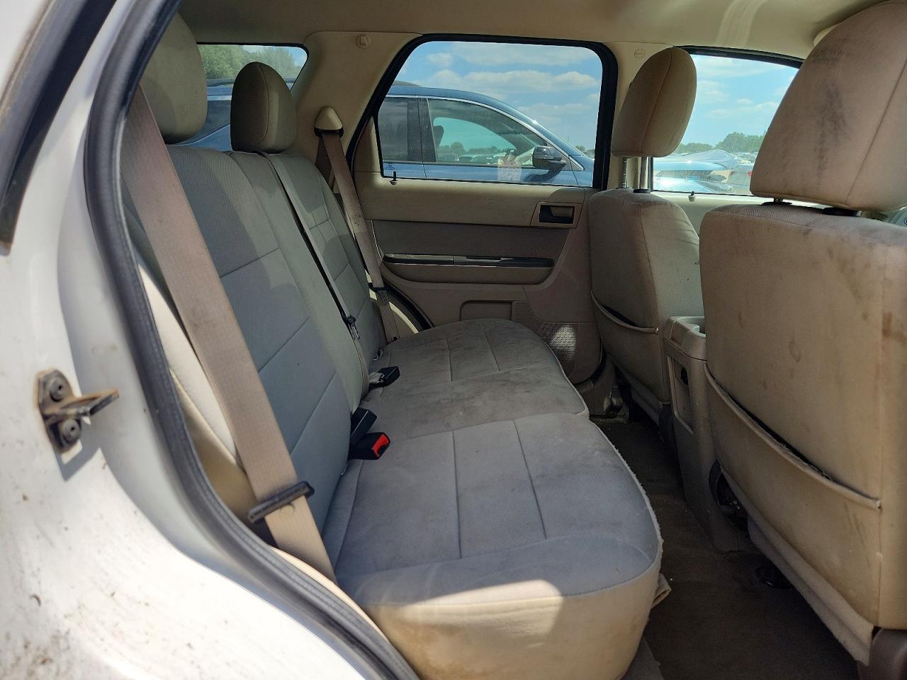 2012 Ford Escape Xlt White vin: 1FMCU9D75CKC10899