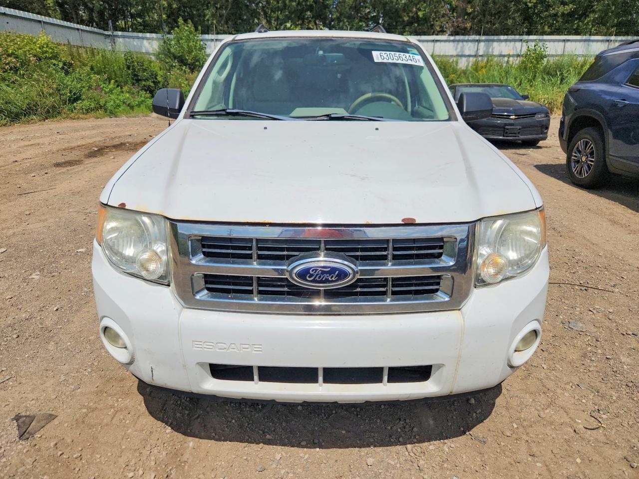 2012 Ford Escape Xlt White vin: 1FMCU9D75CKC10899