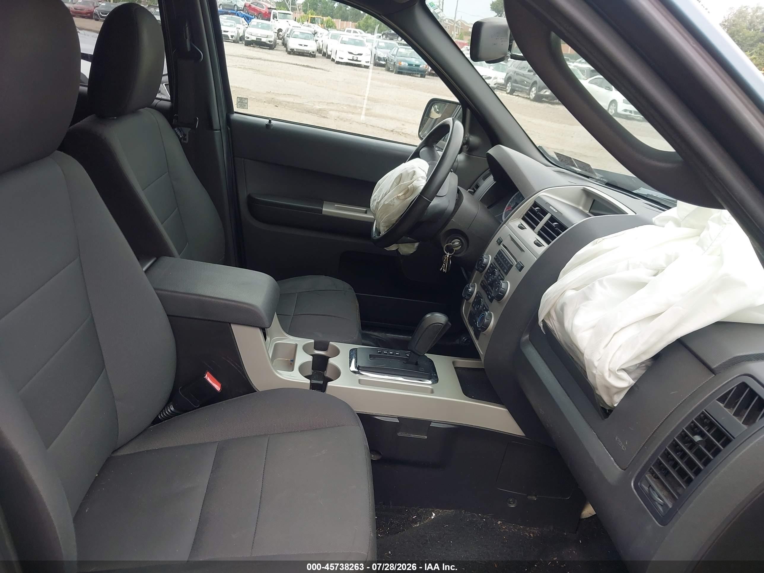 2012 Ford Escape Xlt Blue vin: 1FMCU9D75CKC35446