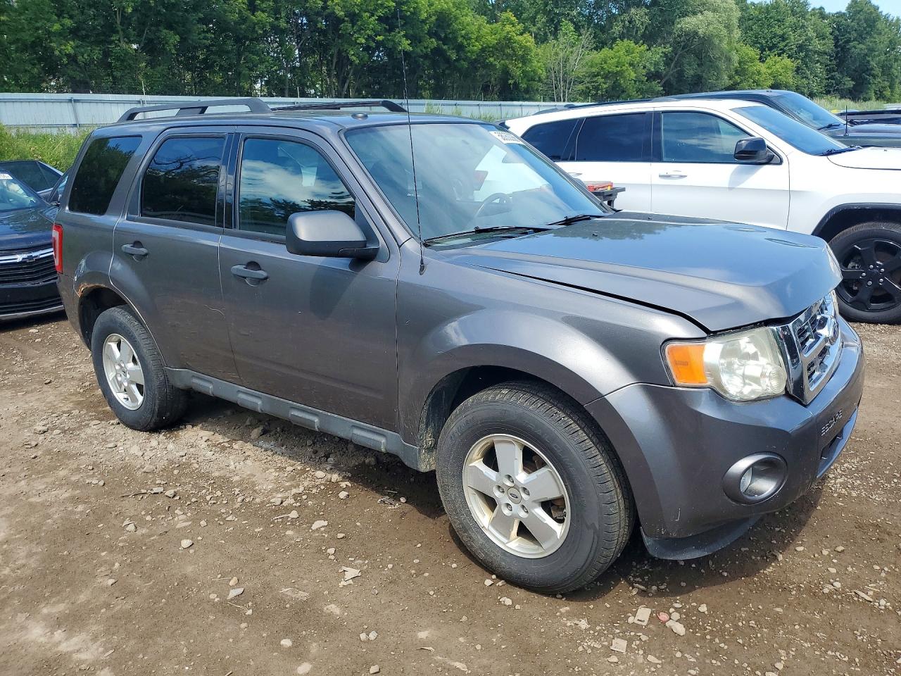 2012 Ford Escape Xlt Gray vin: 1FMCU9D75CKC62338