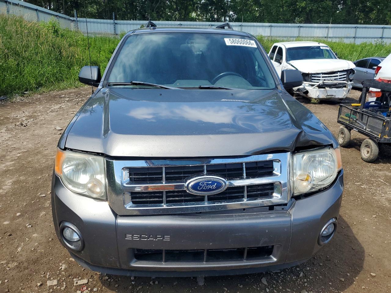 2012 Ford Escape Xlt Gray vin: 1FMCU9D75CKC62338