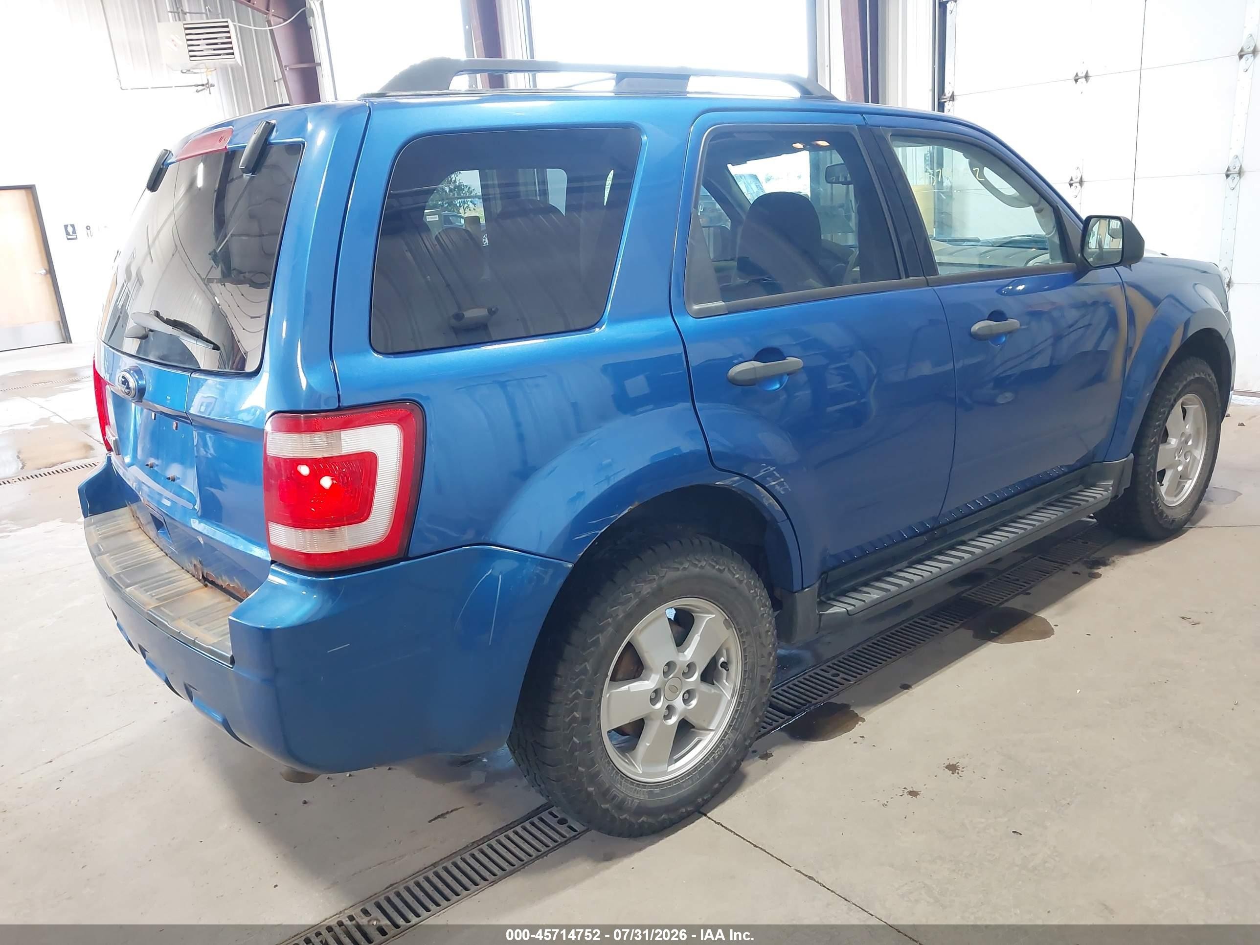 2012 Ford Escape Xlt Blue vin: 1FMCU9D75CKC83108