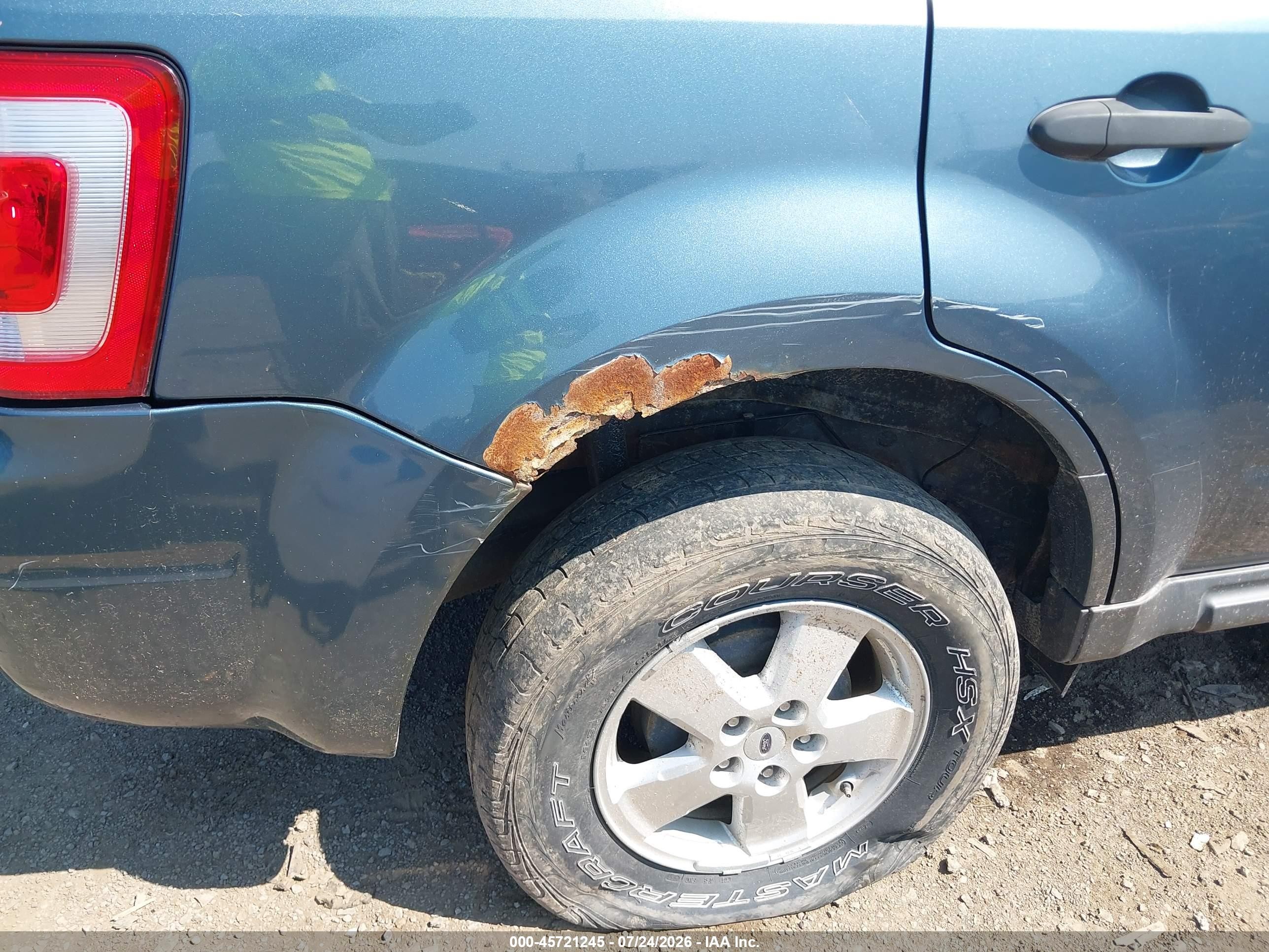 2010 Ford Escape Xlt Blue vin: 1FMCU9D76AKA09025