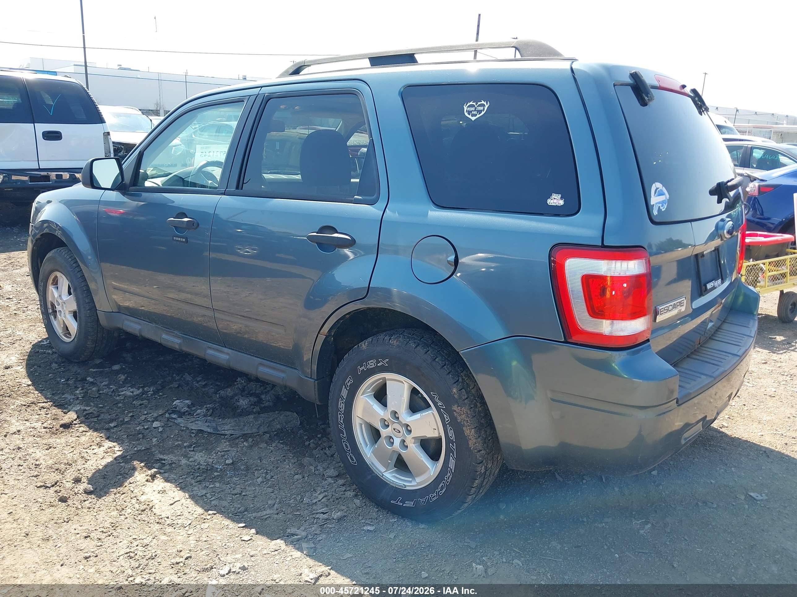 2010 Ford Escape Xlt Blue vin: 1FMCU9D76AKA09025