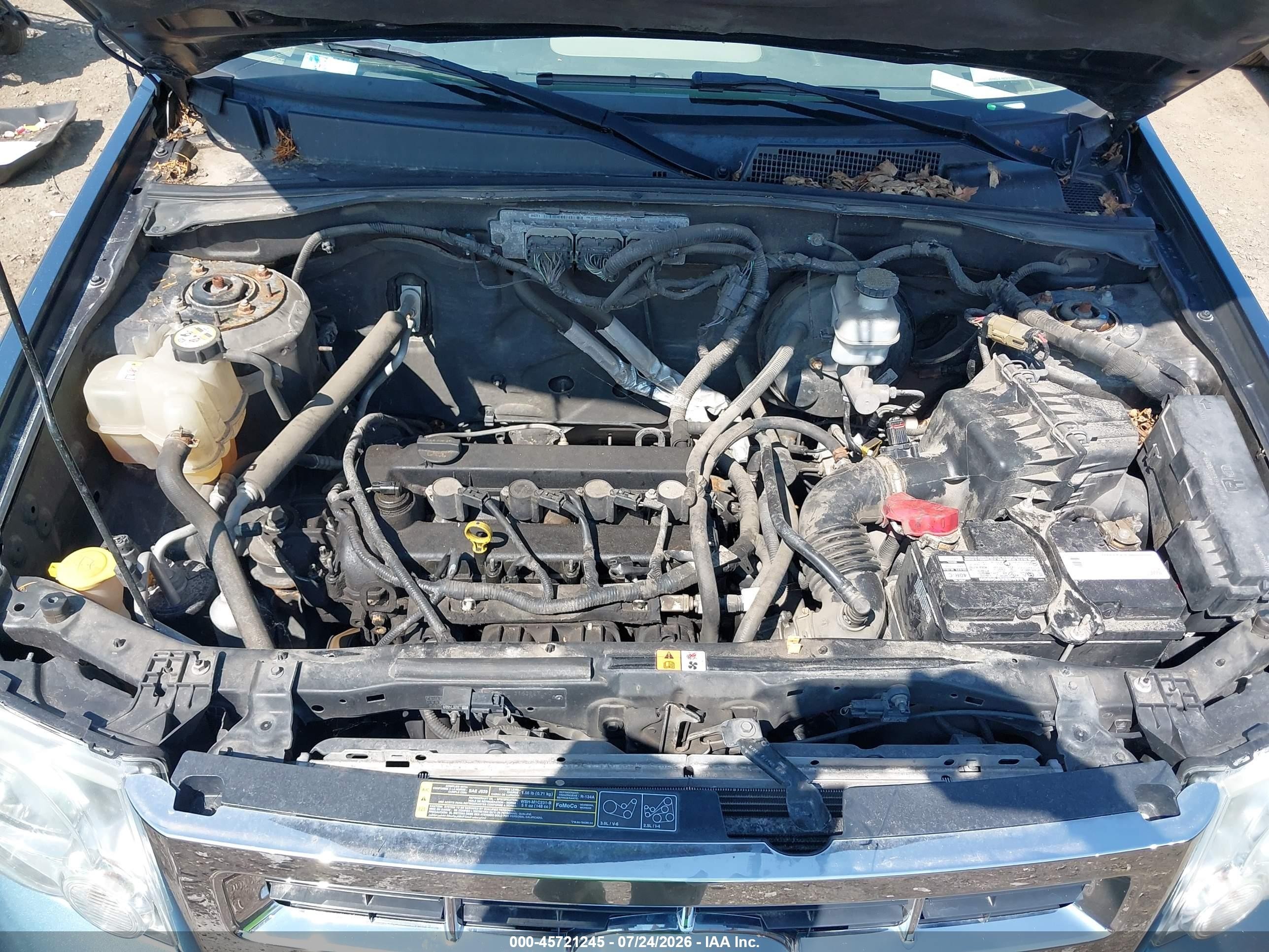2010 Ford Escape Xlt Blue vin: 1FMCU9D76AKA09025