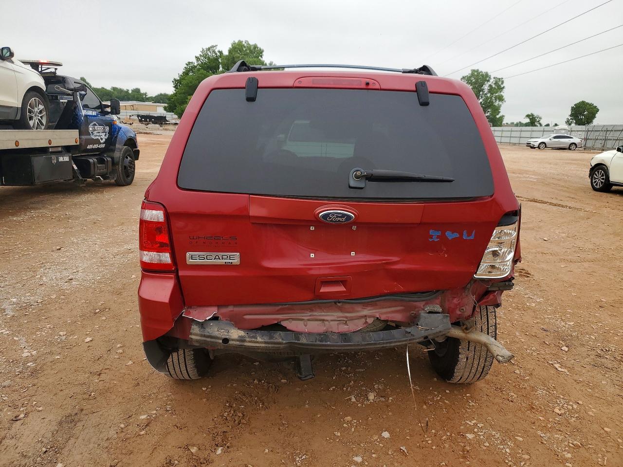 2010 Ford Escape Xlt Red vin: 1FMCU9D76AKB01977