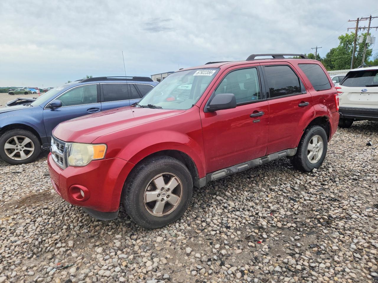 2010 Ford Escape Xlt Red vin: 1FMCU9D76AKB77358