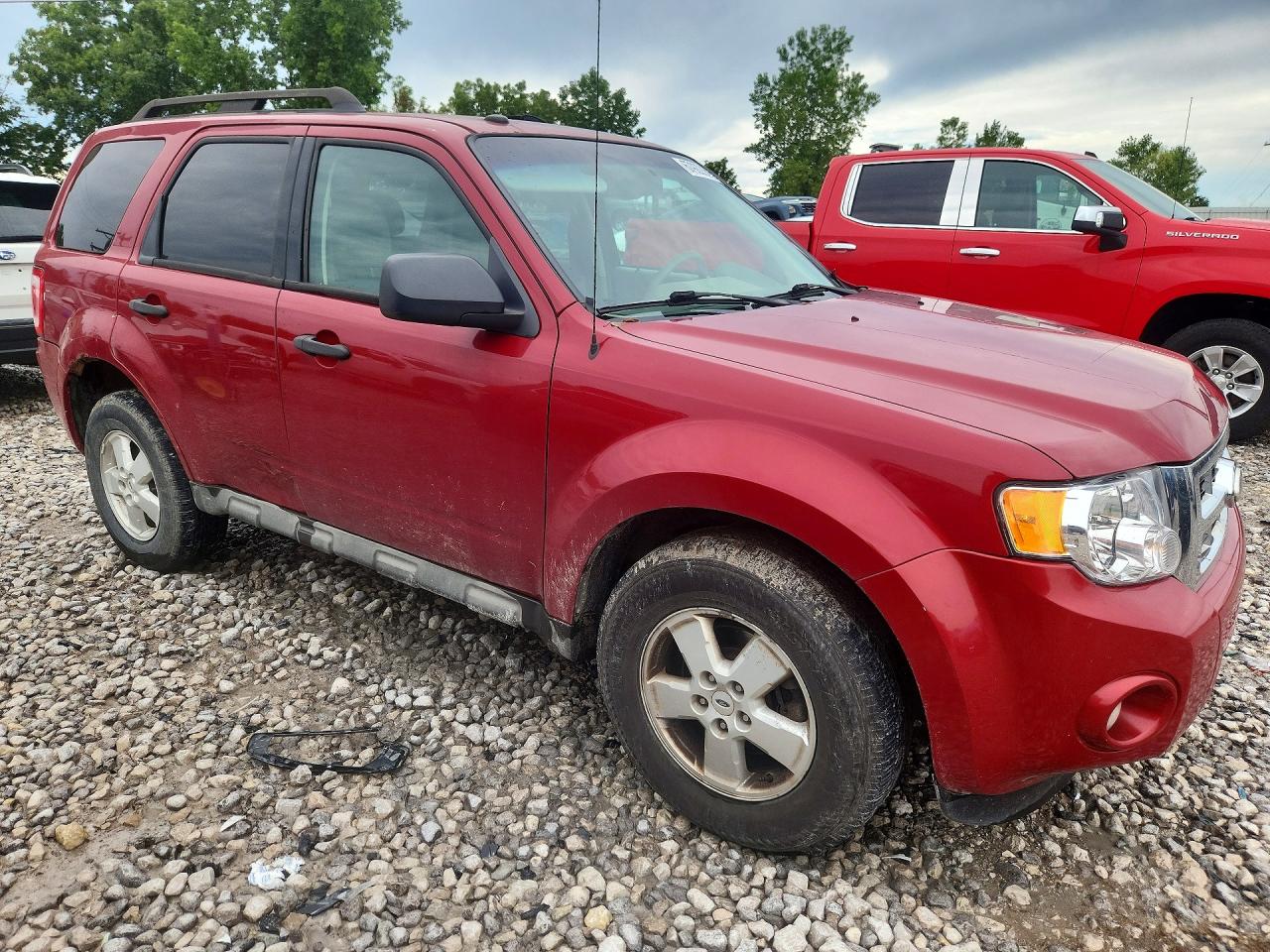 2010 Ford Escape Xlt Красный vin: 1FMCU9D76AKB77358