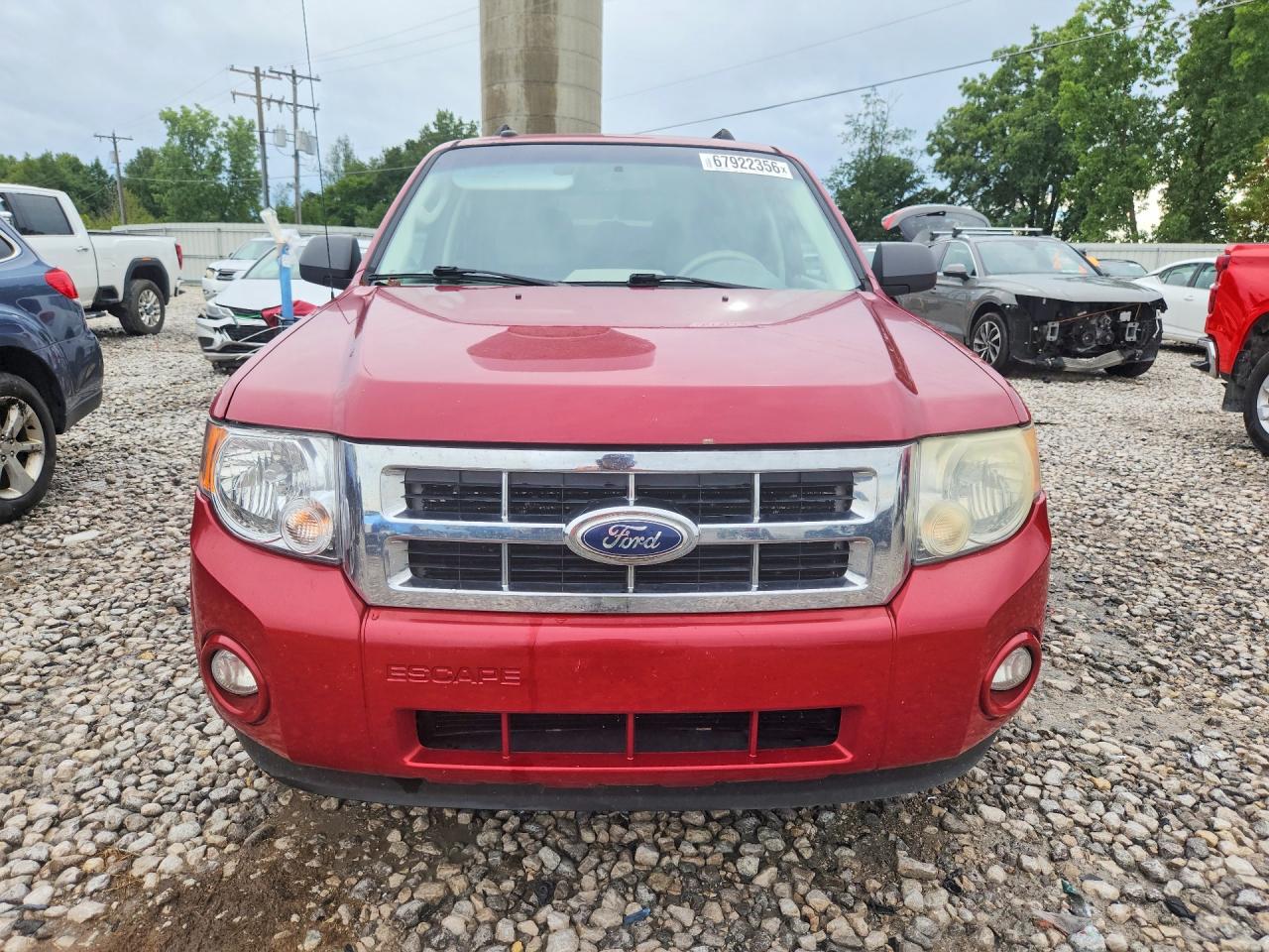2010 Ford Escape Xlt Красный vin: 1FMCU9D76AKB77358