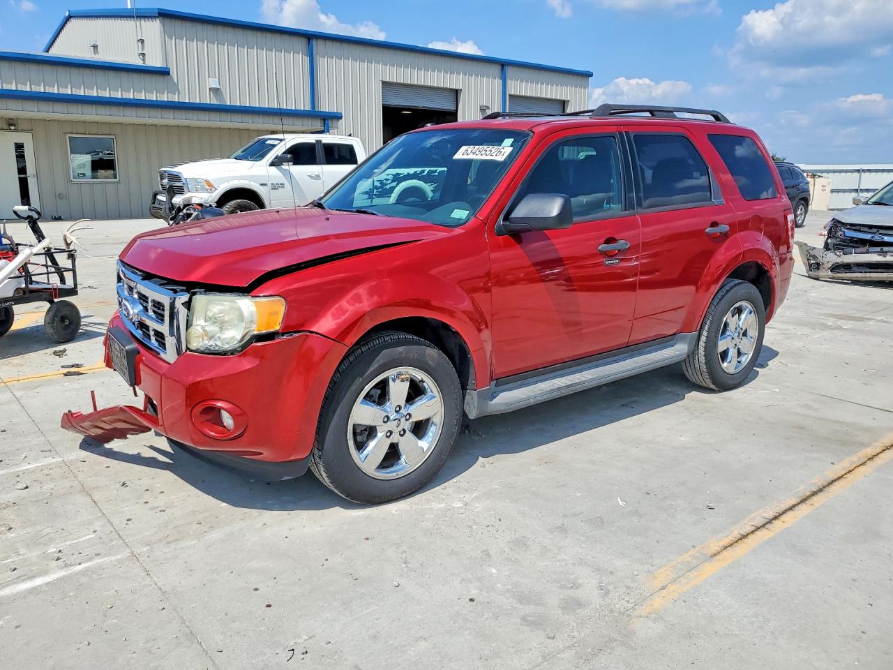 2011 Ford Escape Xlt Burgundy vin: 1FMCU9D76BKA26649