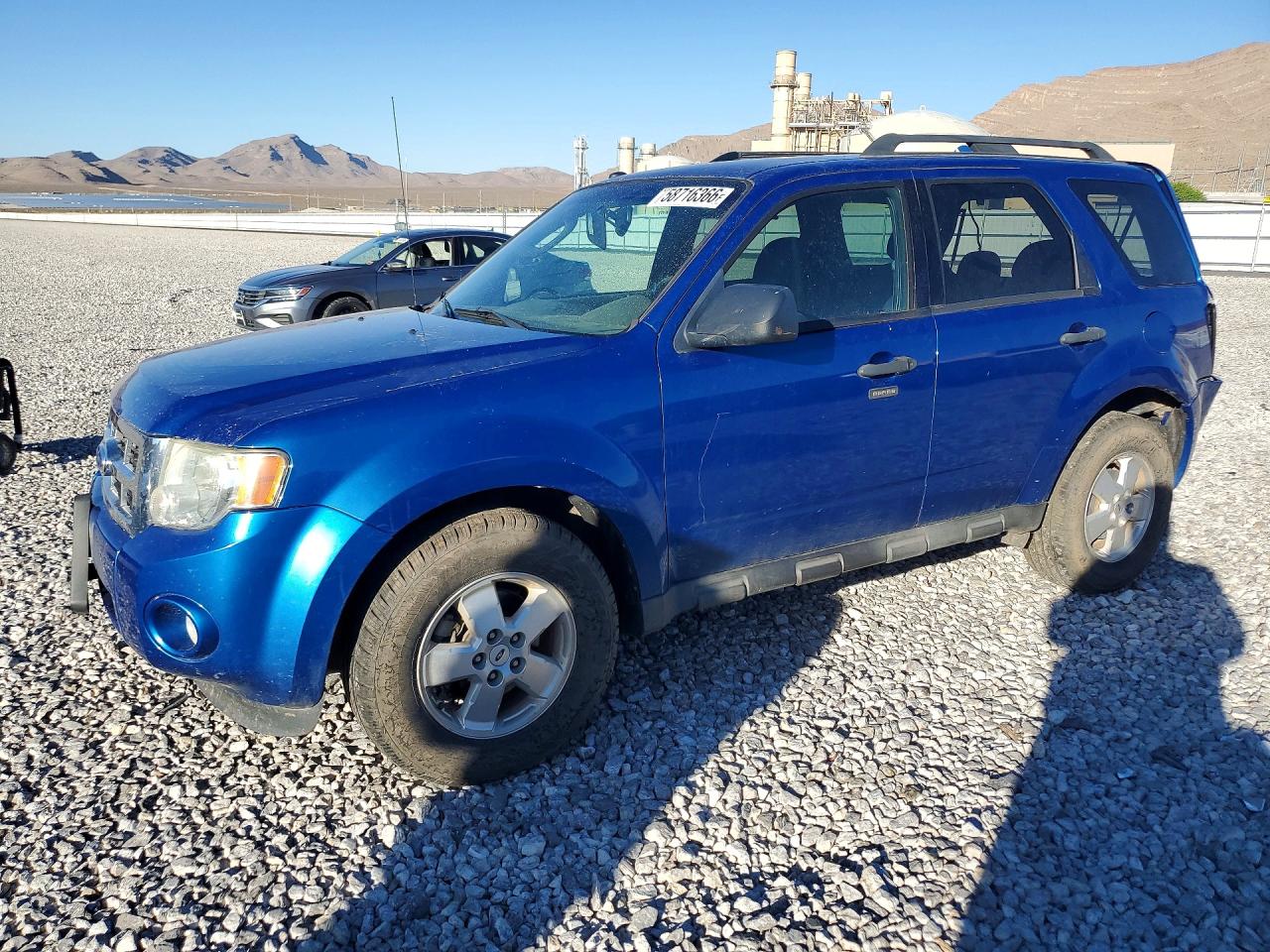 2011 Ford Escape Xlt Blue vin: 1FMCU9D76BKC12479