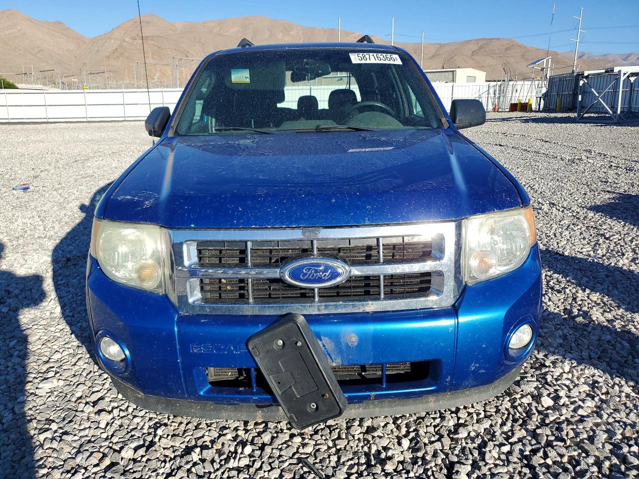 2011 Ford Escape Xlt Blue vin: 1FMCU9D76BKC12479