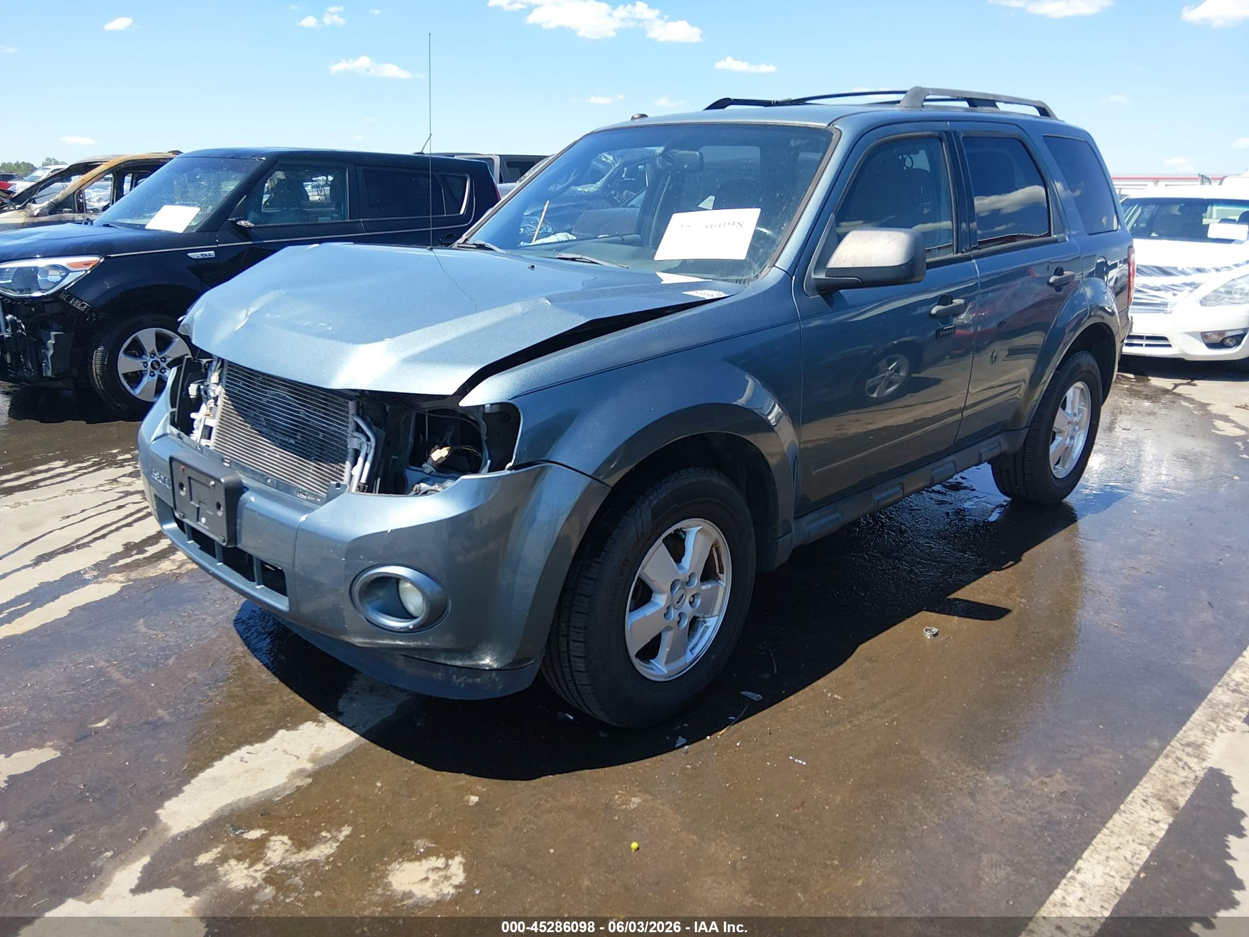 2012 Ford Escape Xlt Light Blue vin: 1FMCU9D76CKB16322