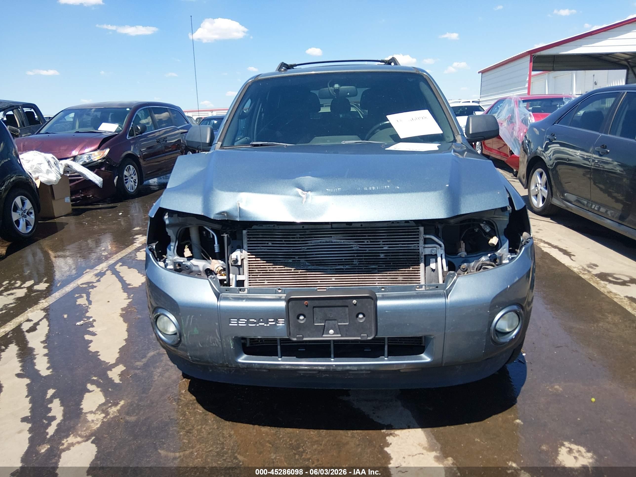 2012 Ford Escape Xlt Light Blue vin: 1FMCU9D76CKB16322