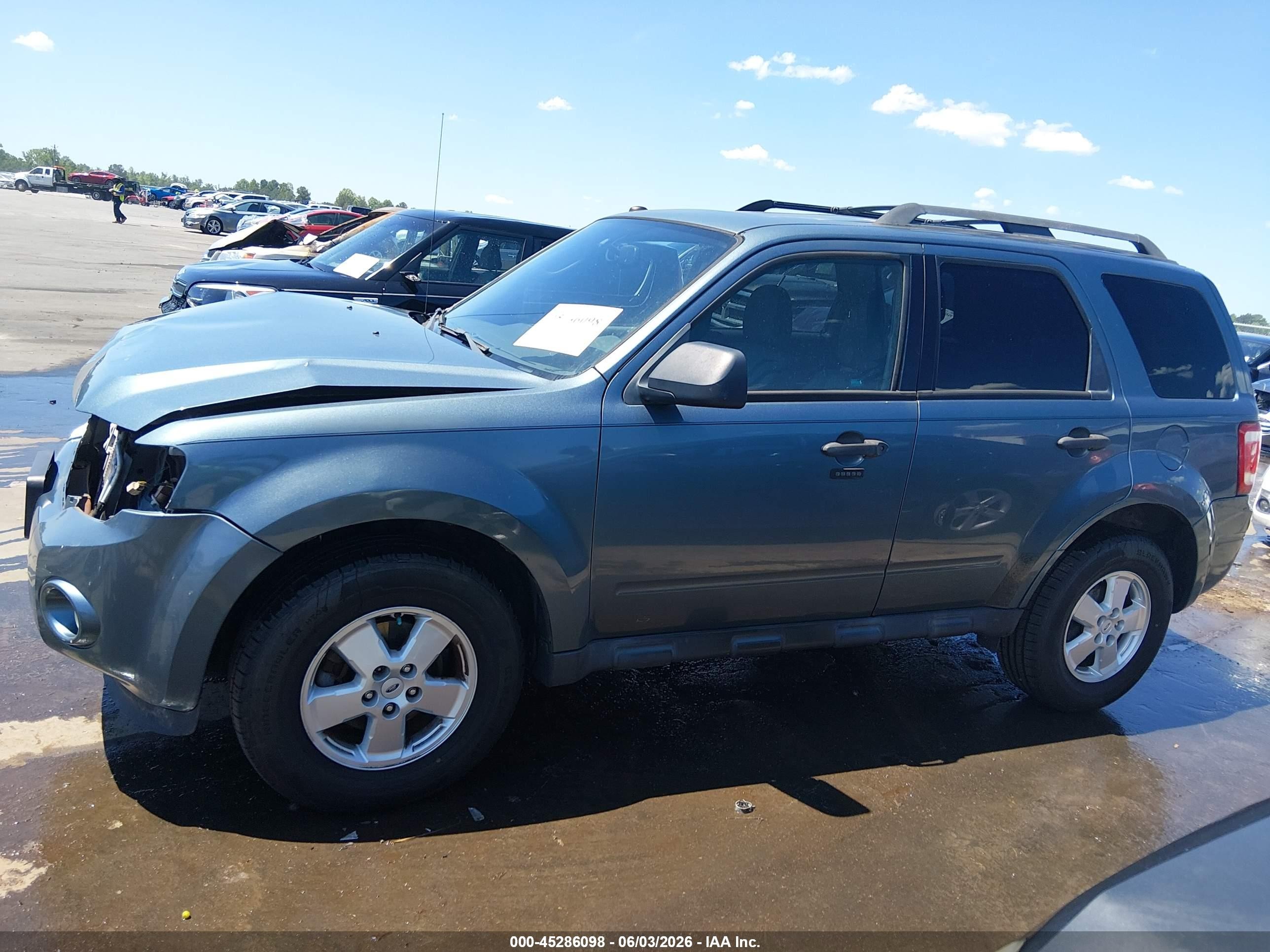 2012 Ford Escape Xlt Light Blue vin: 1FMCU9D76CKB16322