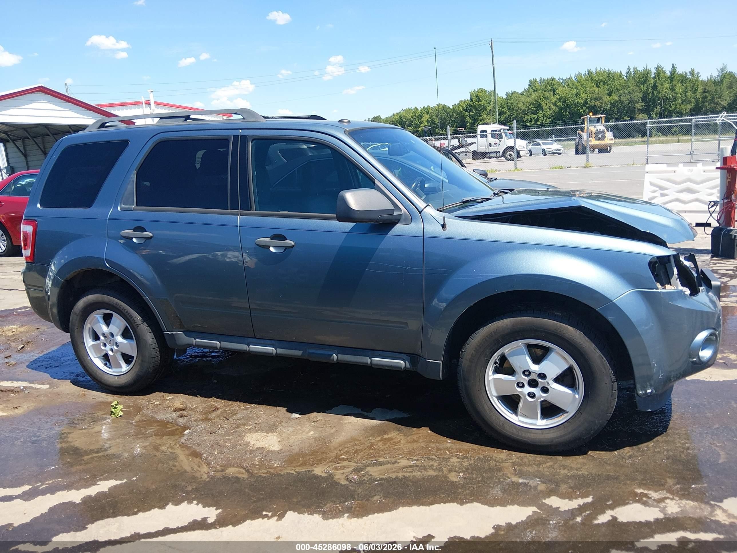 2012 Ford Escape Xlt Light Blue vin: 1FMCU9D76CKB16322