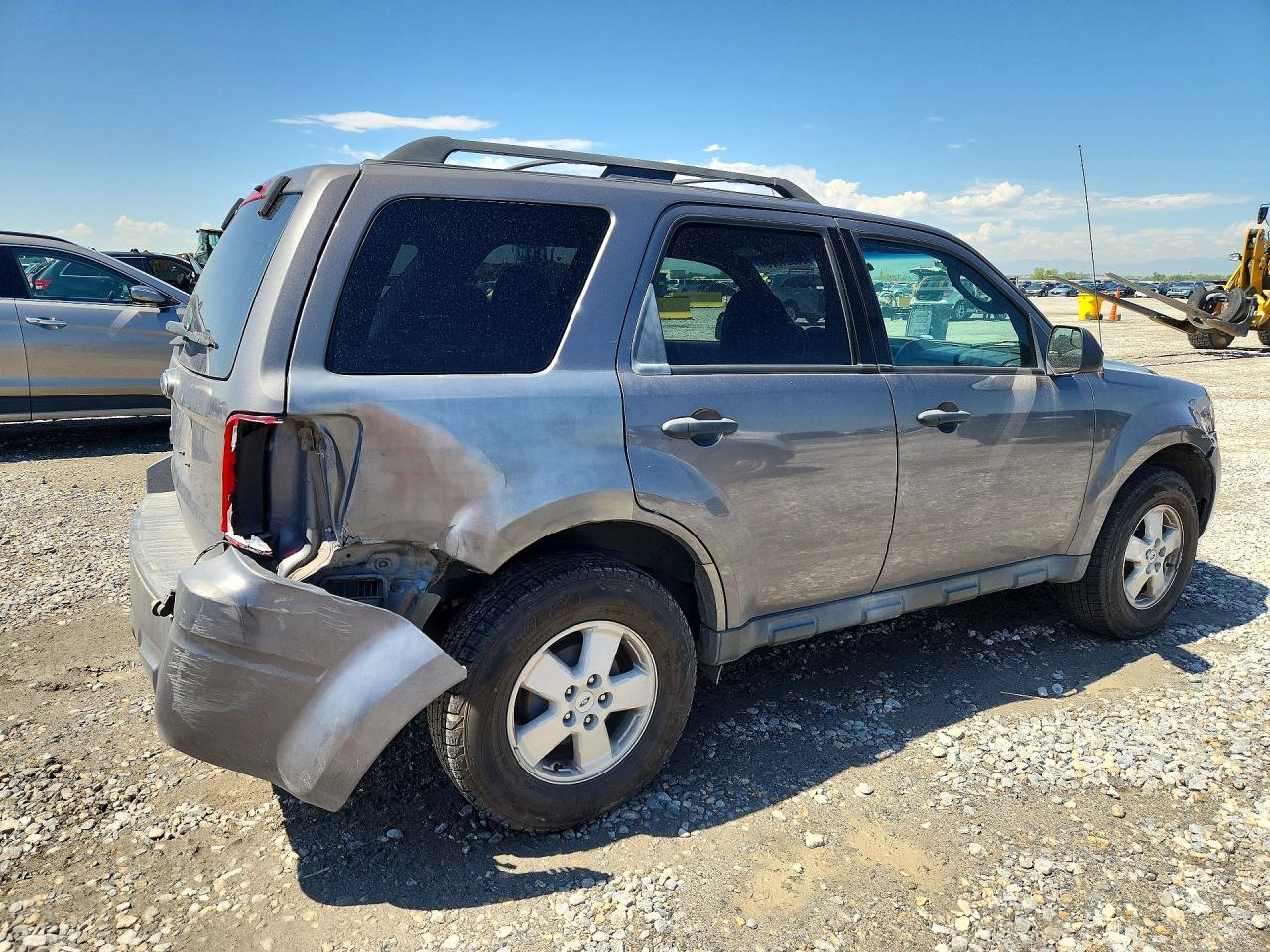 2012 Ford Escape Xlt Gray vin: 1FMCU9D76CKB56223