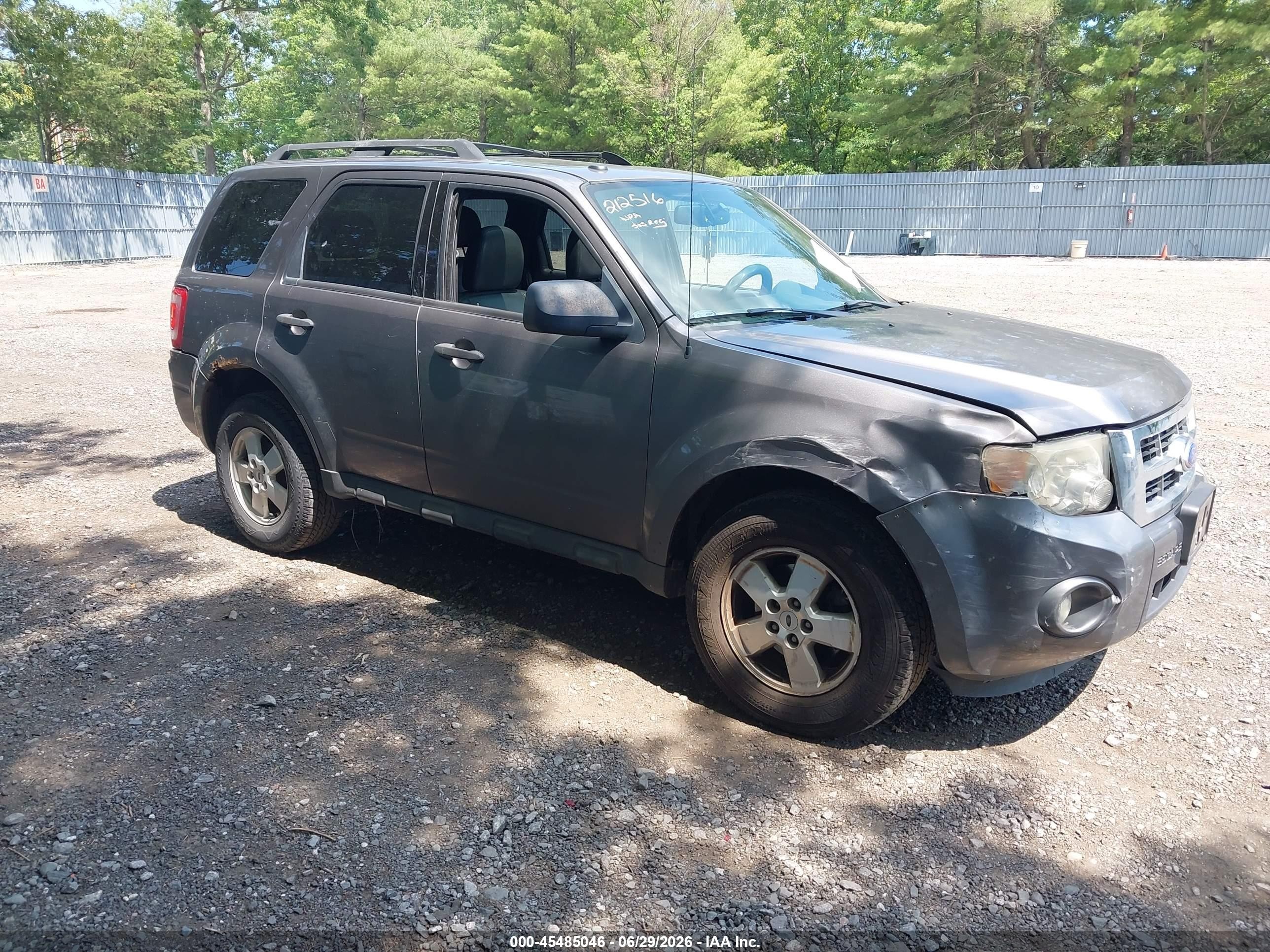 2012 Ford Escape Xlt Gray vin: 1FMCU9D76CKB61244