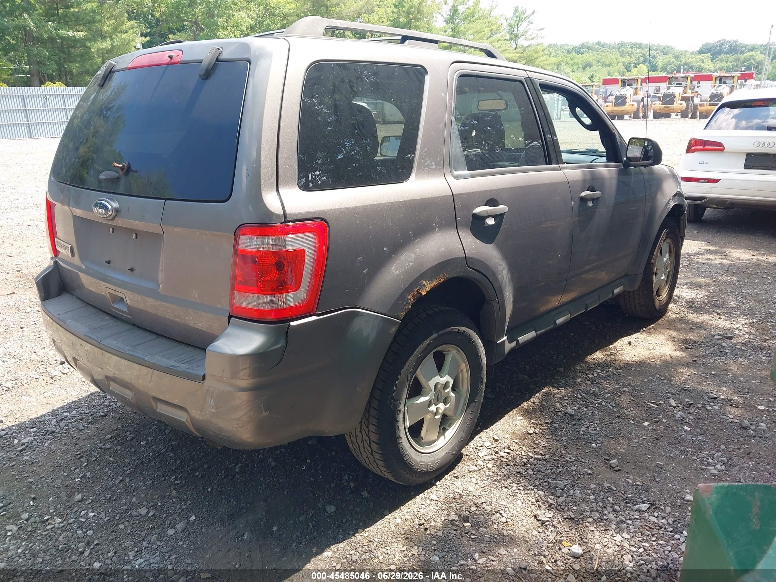 2012 Ford Escape Xlt Gray vin: 1FMCU9D76CKB61244