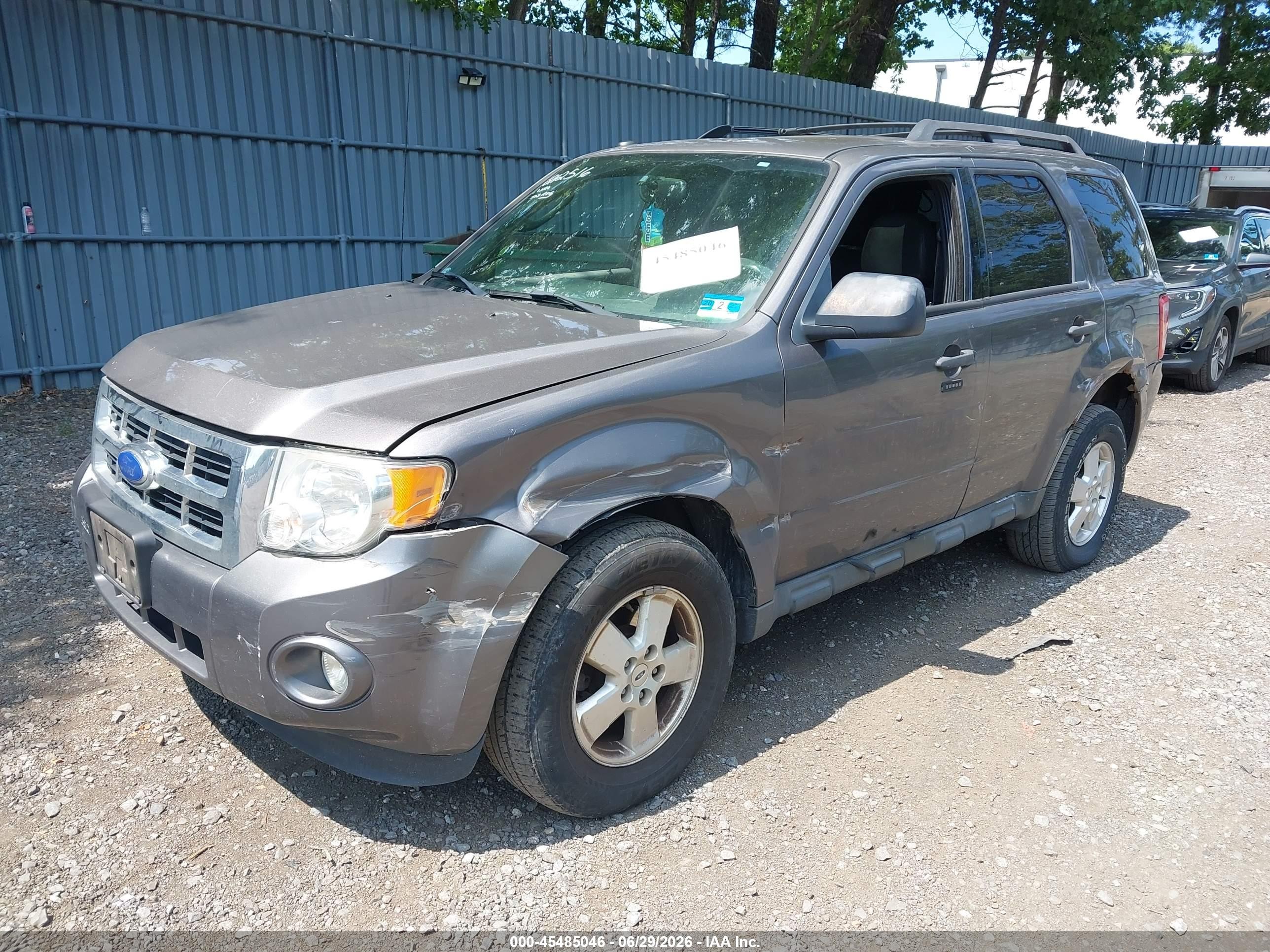 2012 Ford Escape Xlt Gray vin: 1FMCU9D76CKB61244