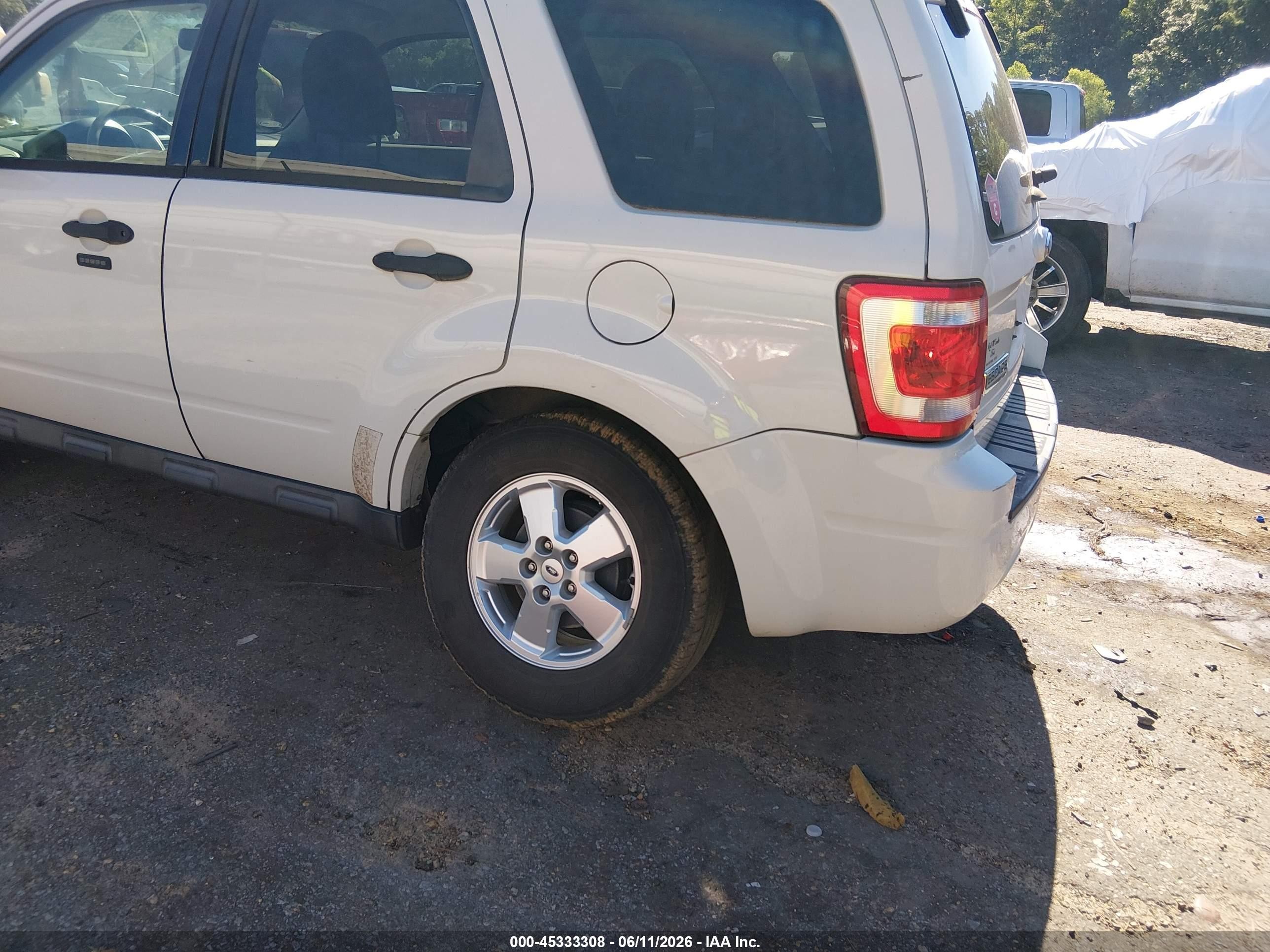 2012 Ford Escape Xlt Белый vin: 1FMCU9D76CKB68520