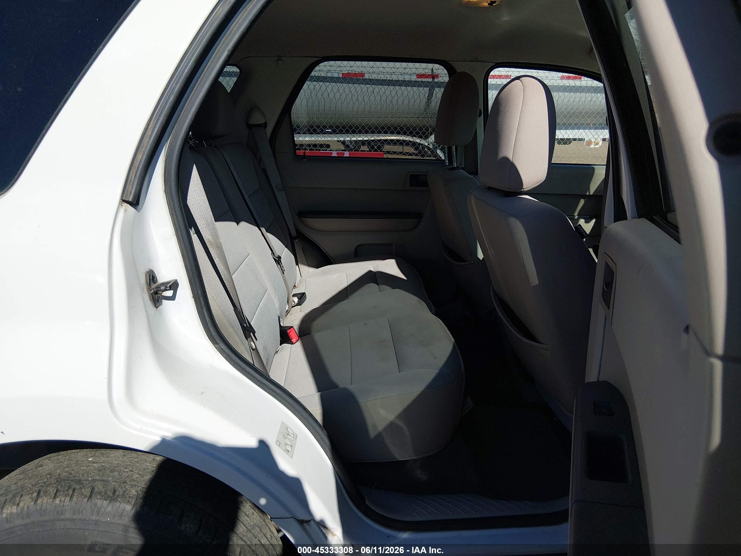 2012 Ford Escape Xlt Белый vin: 1FMCU9D76CKB68520