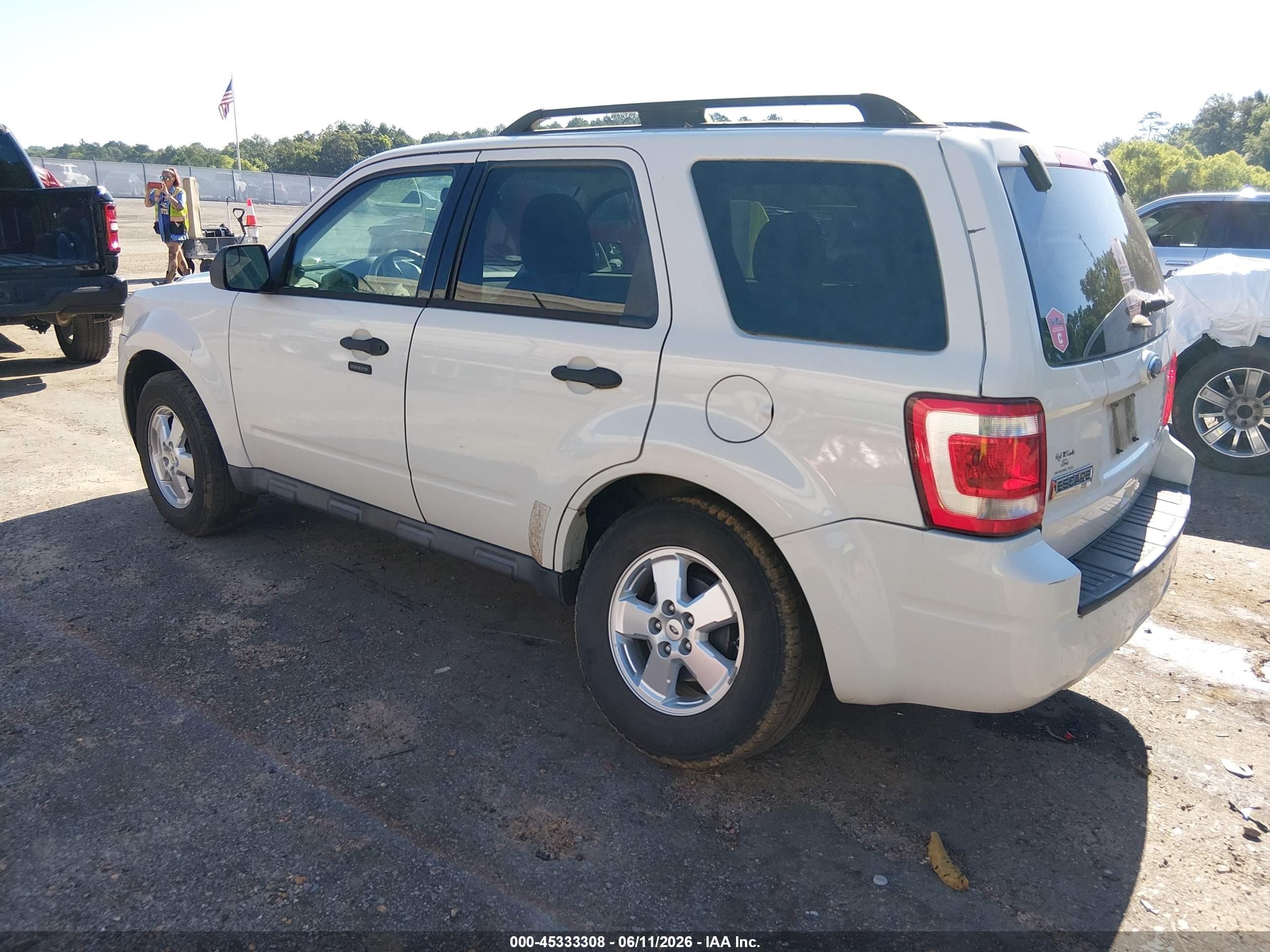 2012 Ford Escape Xlt Белый vin: 1FMCU9D76CKB68520