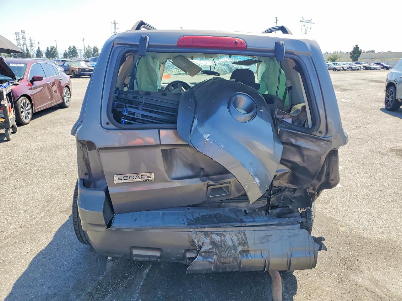 2010 Ford Escape Xlt Gray vin: 1FMCU9D77AKC28091