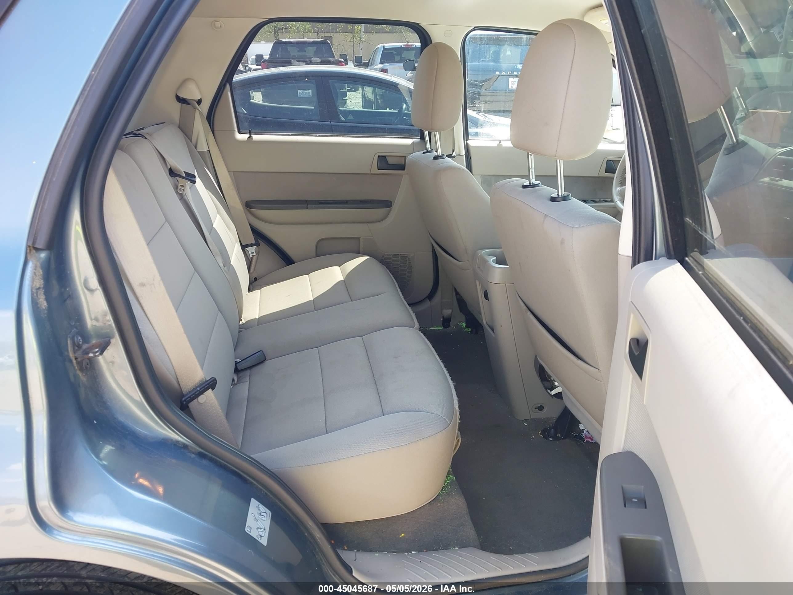 2010 Ford Escape Xlt Бирюзовый vin: 1FMCU9D77AKC68753