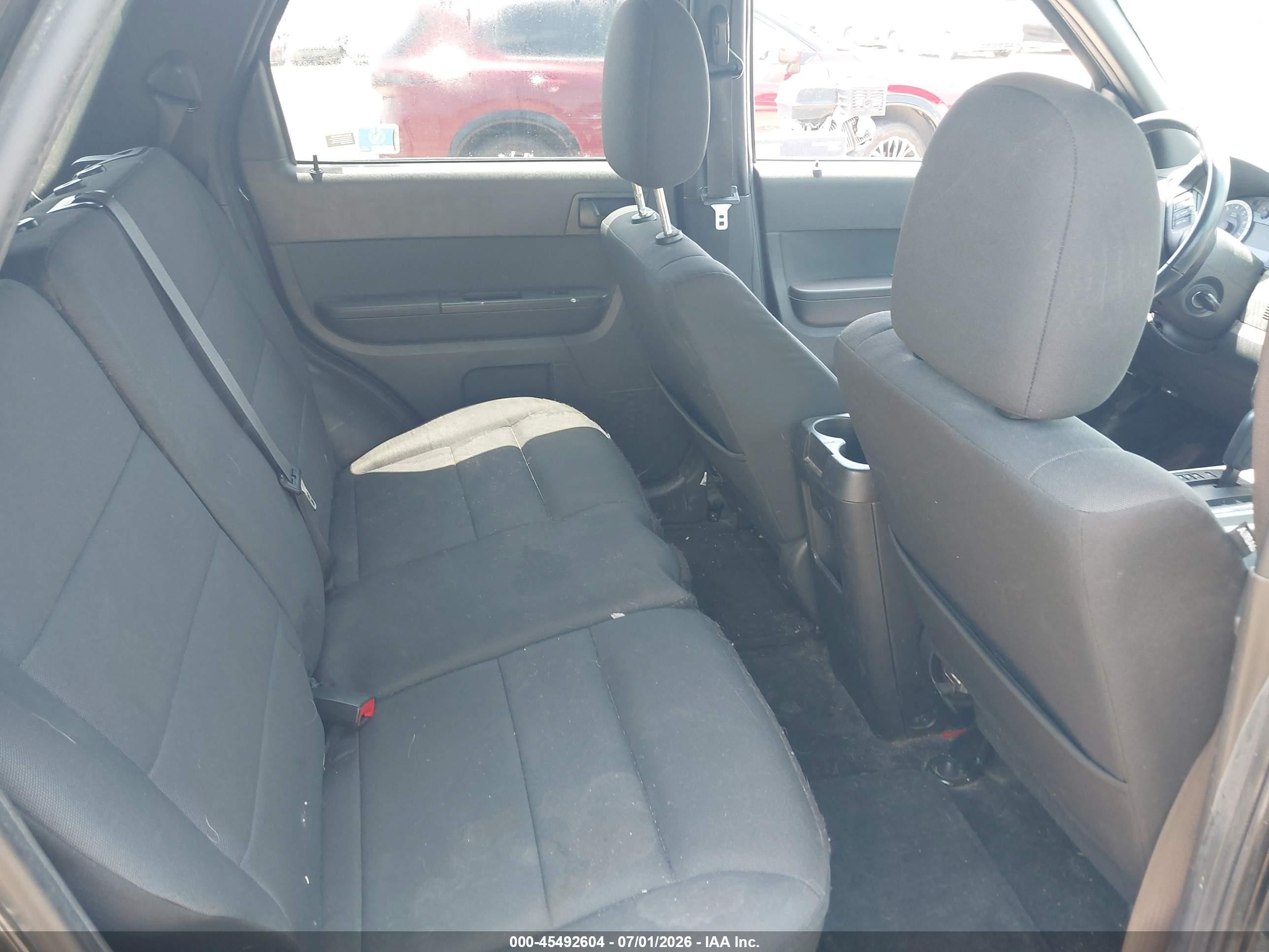 2011 Ford Escape Xlt Black vin: 1FMCU9D77BKA44271