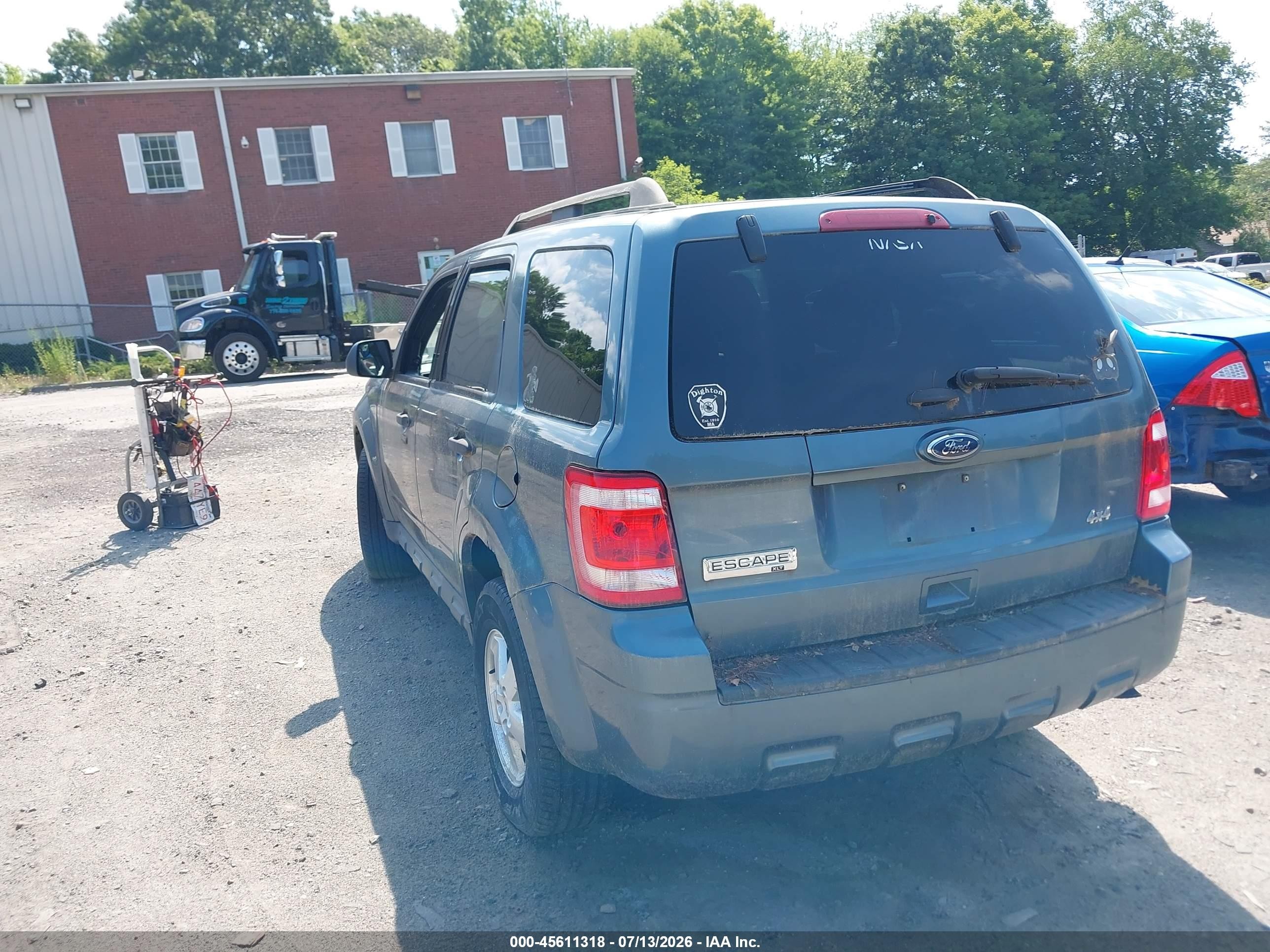 2011 Ford Escape Xlt Синий vin: 1FMCU9D77BKB08406