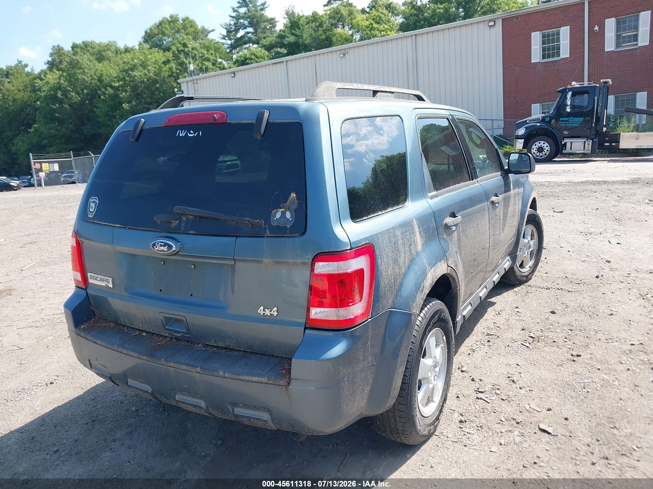 2011 Ford Escape Xlt Синий vin: 1FMCU9D77BKB08406