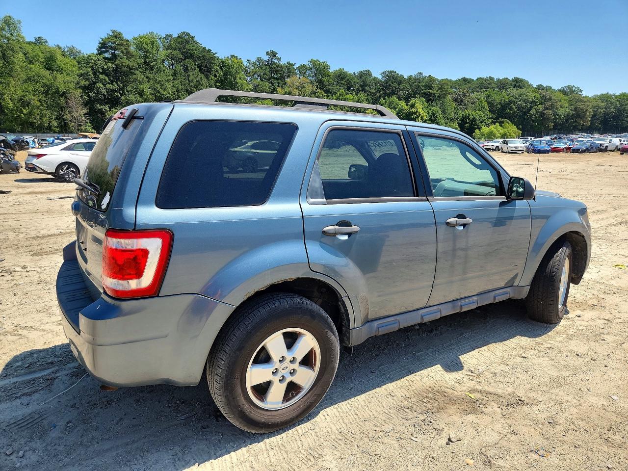 2012 Ford Escape Xlt Blue vin: 1FMCU9D77CKA02586