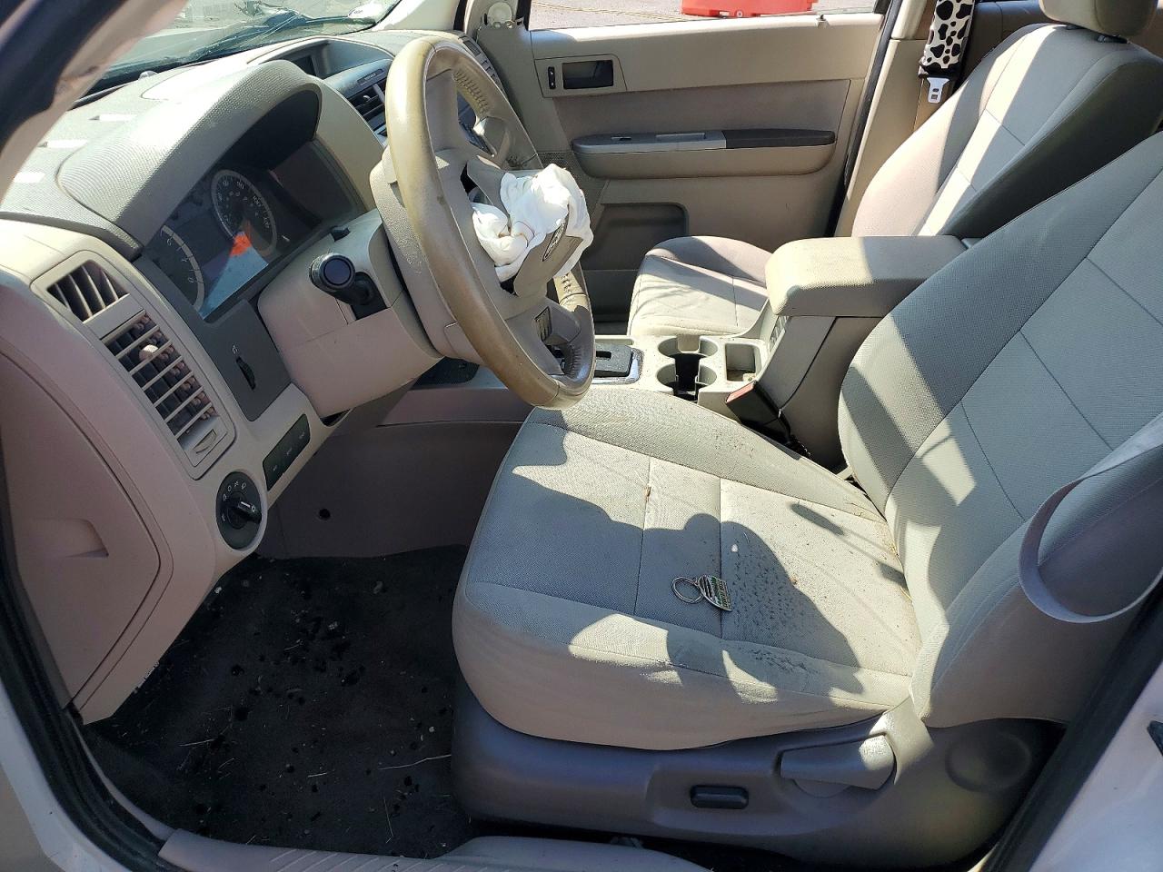 2012 Ford Escape Xlt White vin: 1FMCU9D77CKA56499