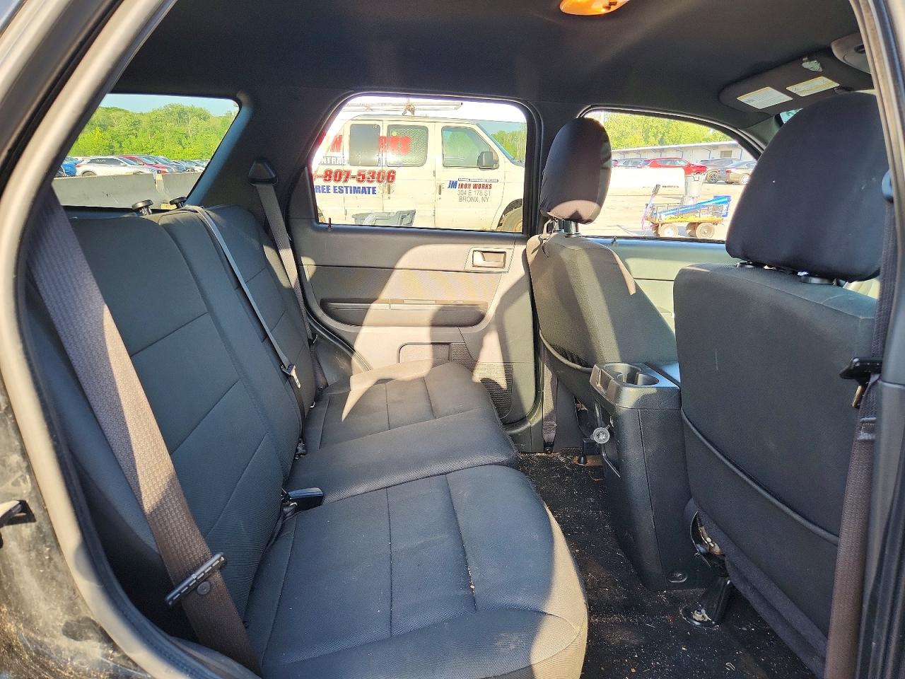 2012 Ford Escape Xlt Black vin: 1FMCU9D77CKA63260