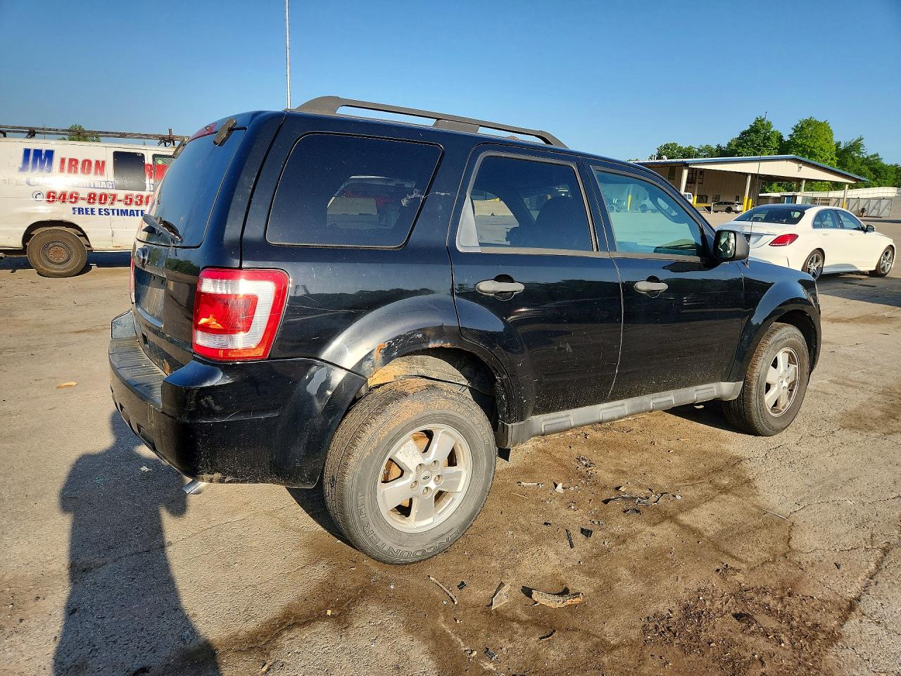 2012 Ford Escape Xlt Black vin: 1FMCU9D77CKA63260