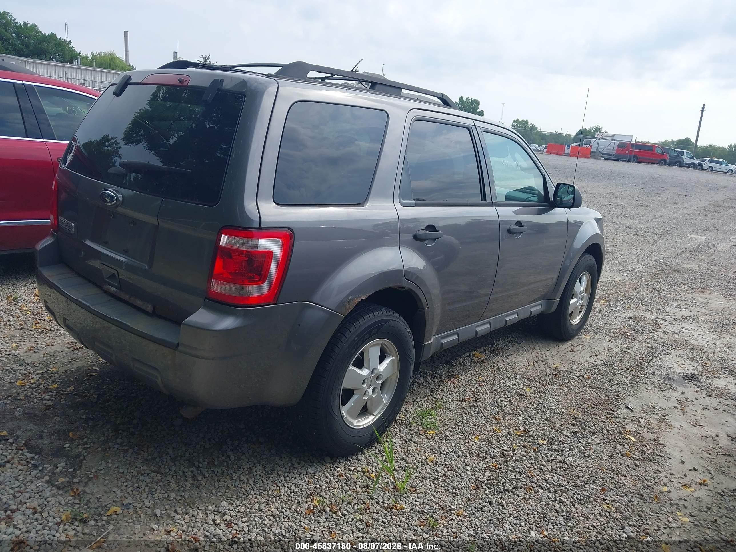 2012 Ford Escape Xlt Gray vin: 1FMCU9D77CKB40158