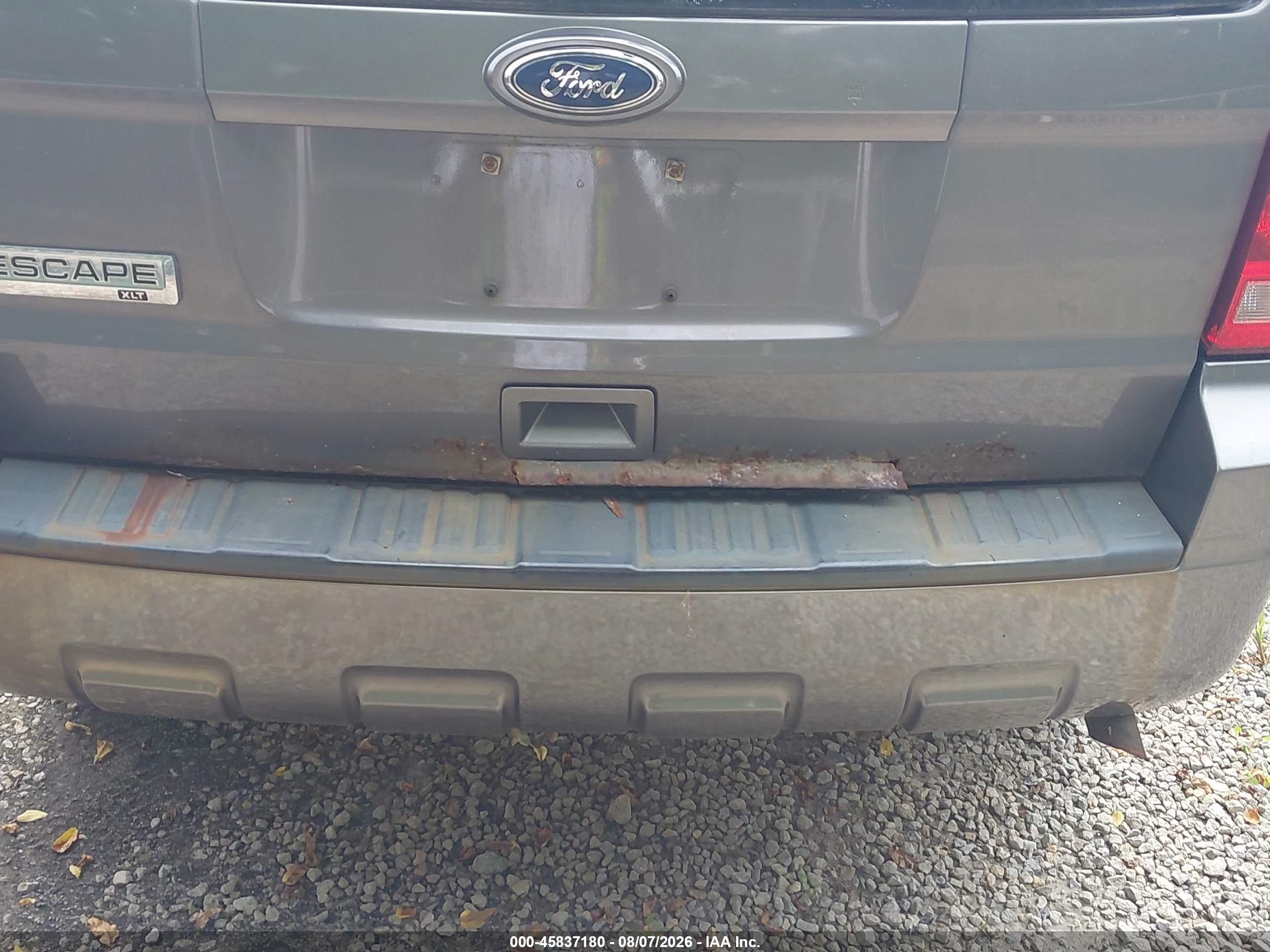 2012 Ford Escape Xlt Gray vin: 1FMCU9D77CKB40158