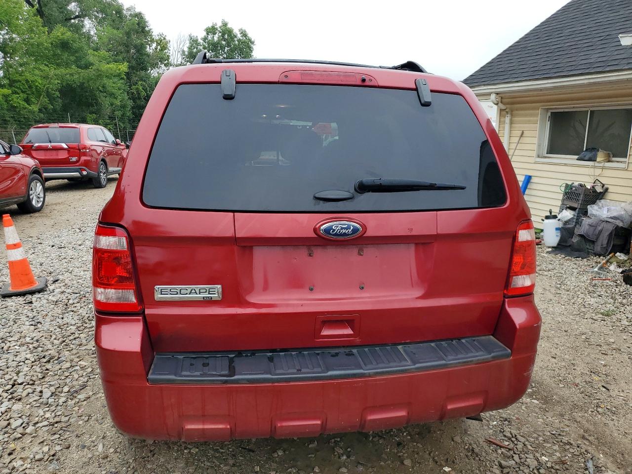 2012 Ford Escape Xlt Красный vin: 1FMCU9D77CKB74911