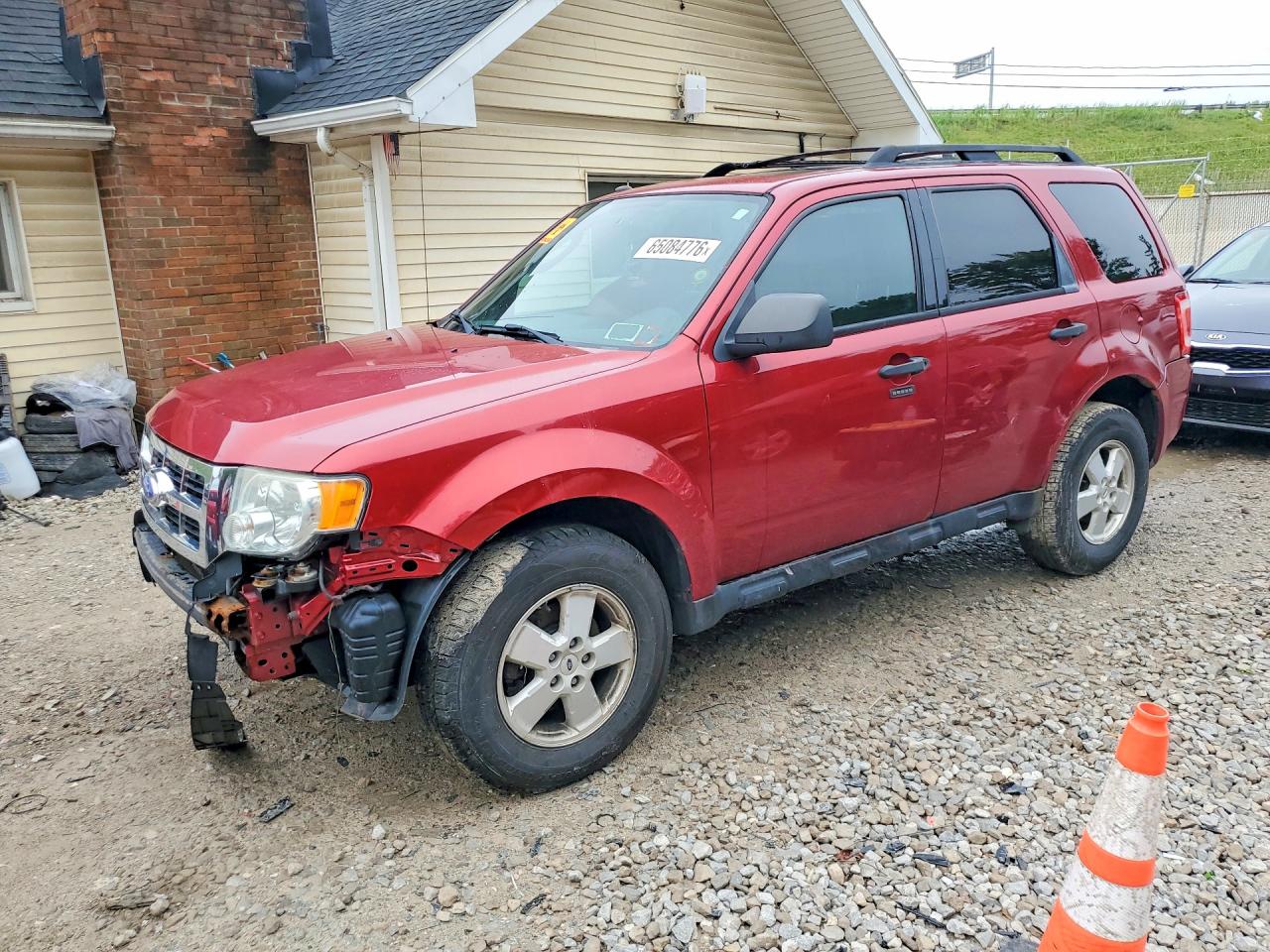 2012 Ford Escape Xlt Red vin: 1FMCU9D77CKB74911
