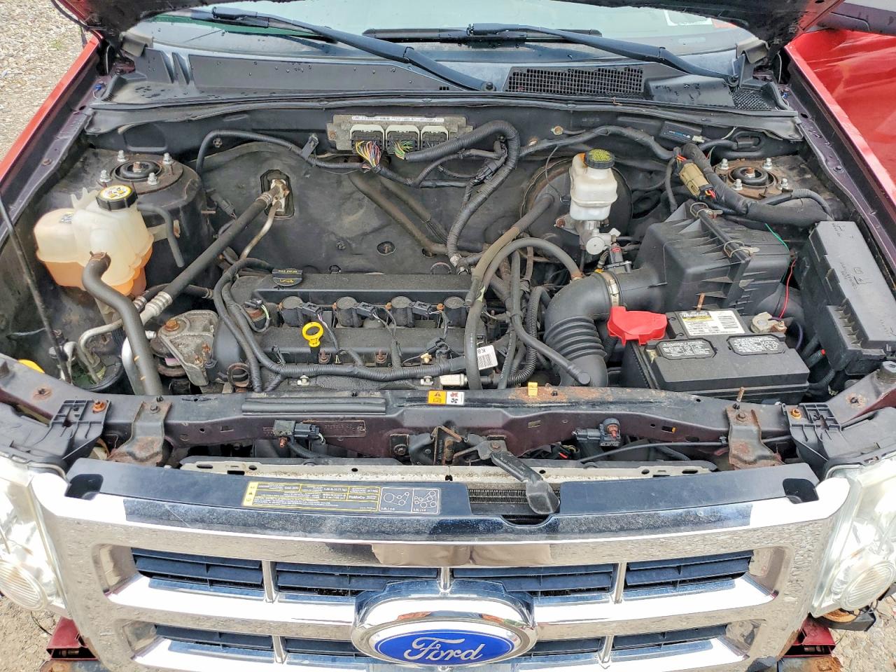 2012 Ford Escape Xlt Красный vin: 1FMCU9D77CKB74911