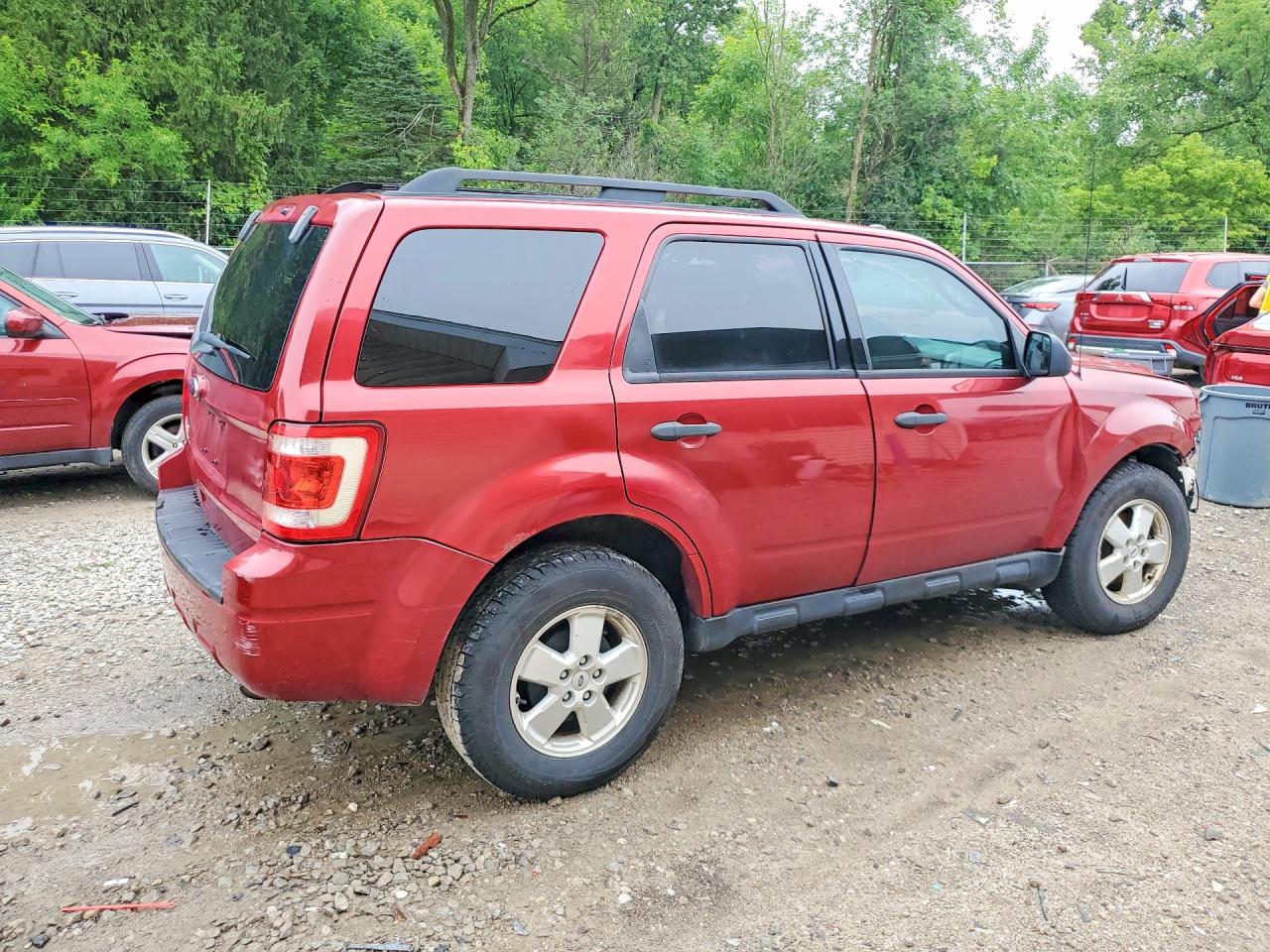 2012 Ford Escape Xlt Красный vin: 1FMCU9D77CKB74911