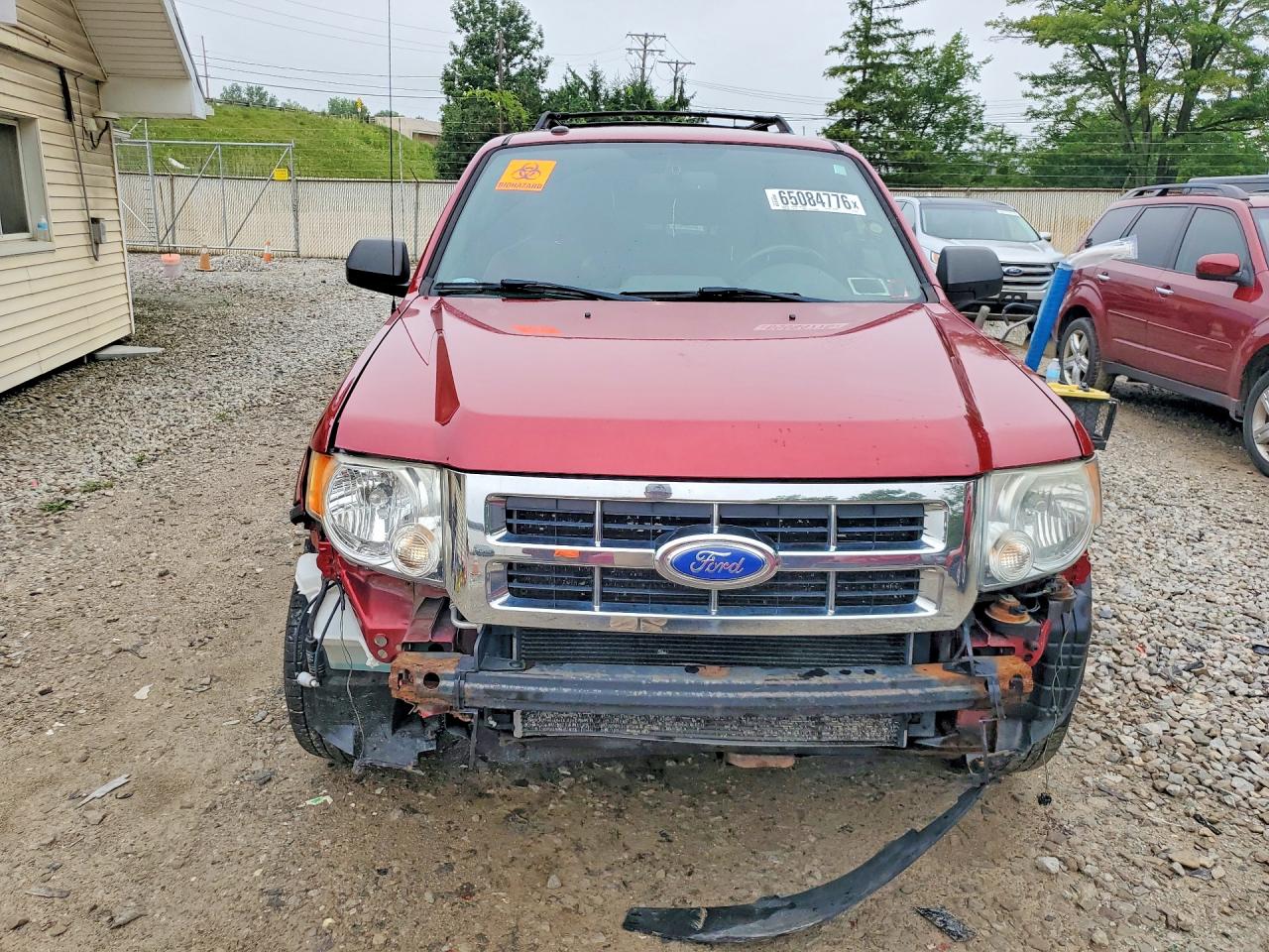 2012 Ford Escape Xlt Красный vin: 1FMCU9D77CKB74911