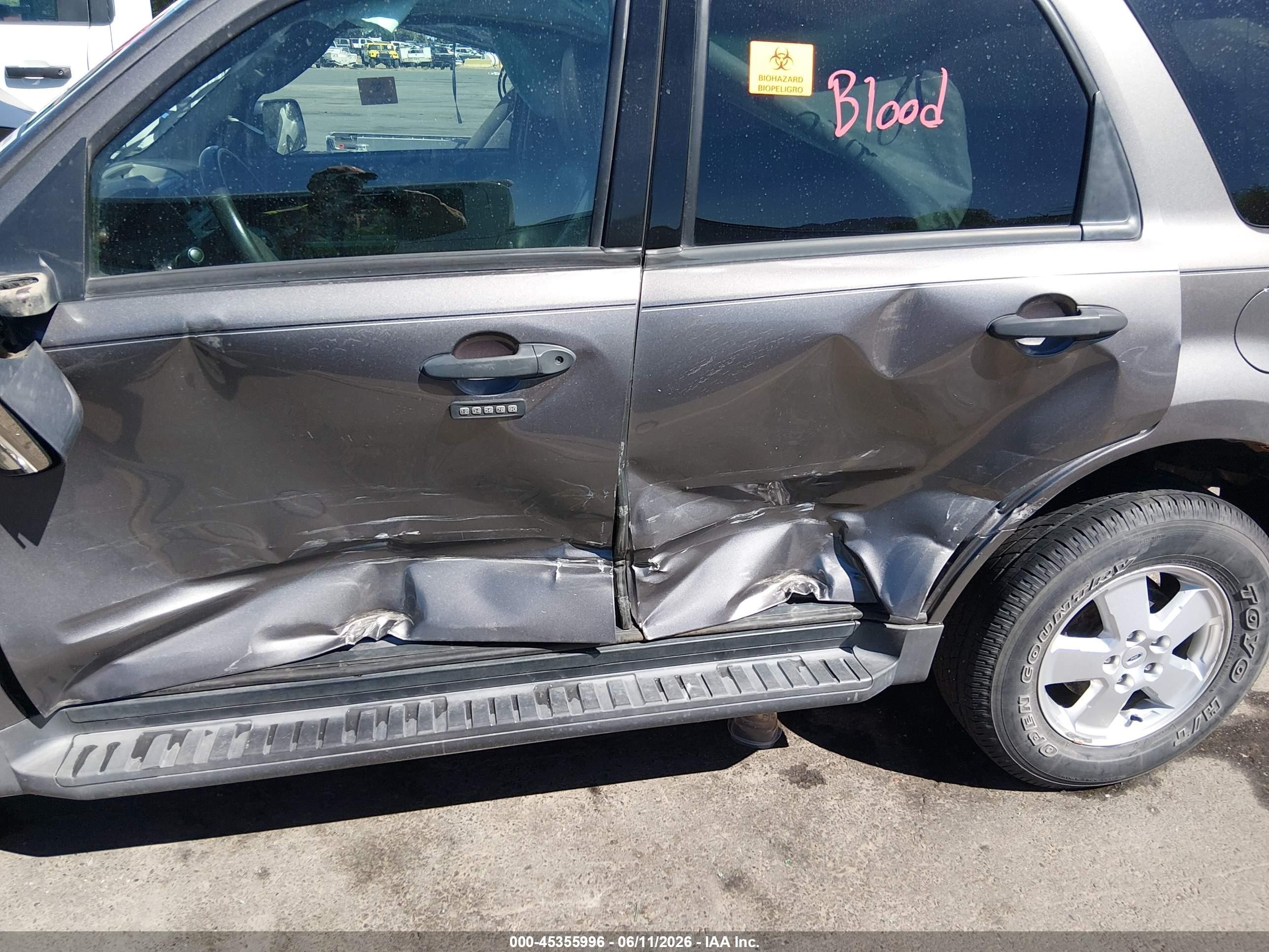 2012 Ford Escape Xlt Gray vin: 1FMCU9D77CKB78618